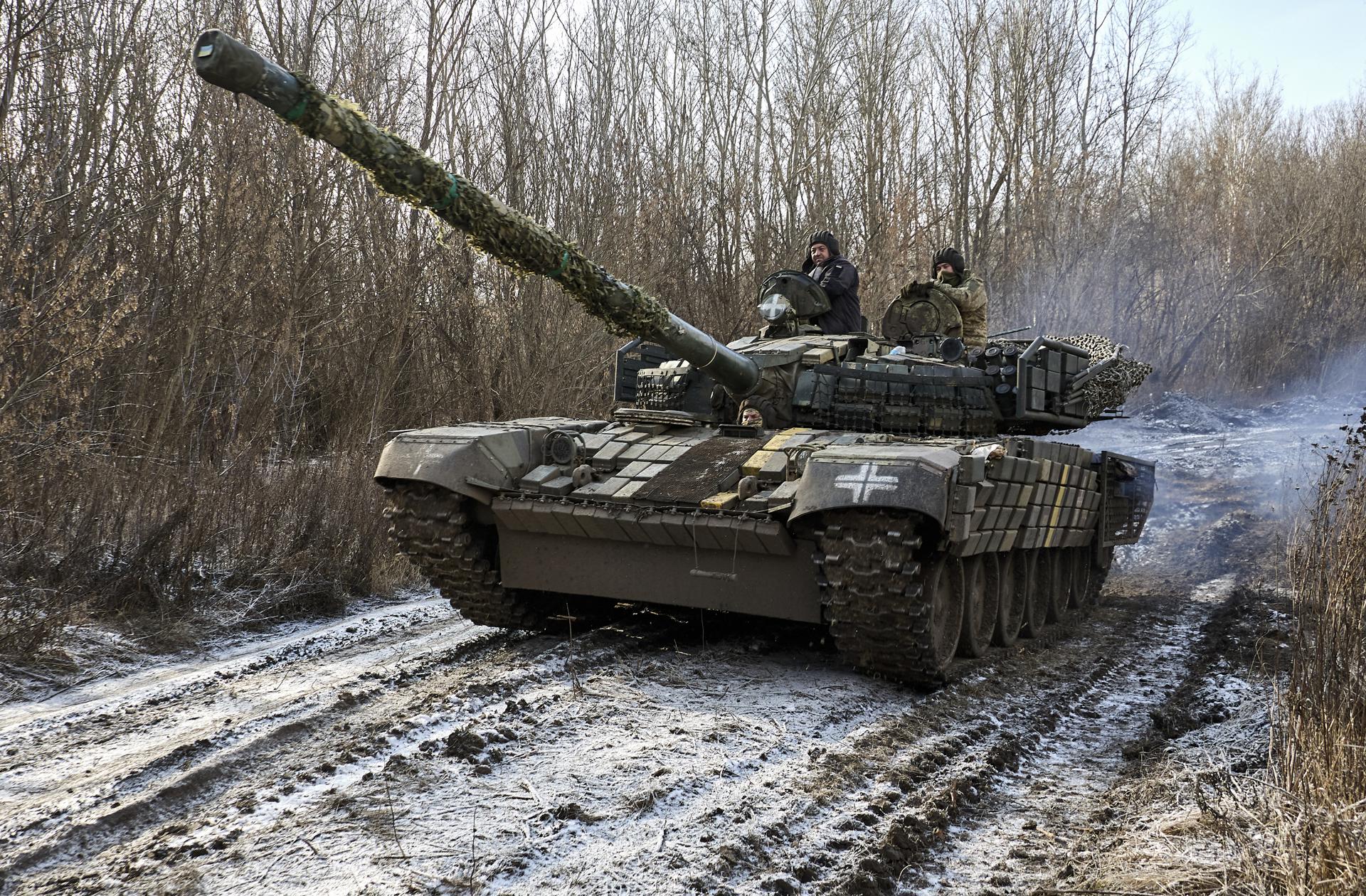 Imagen de archivo de las fuerzas ucranianas. EFE/EPA/SERGEY KOZLOV