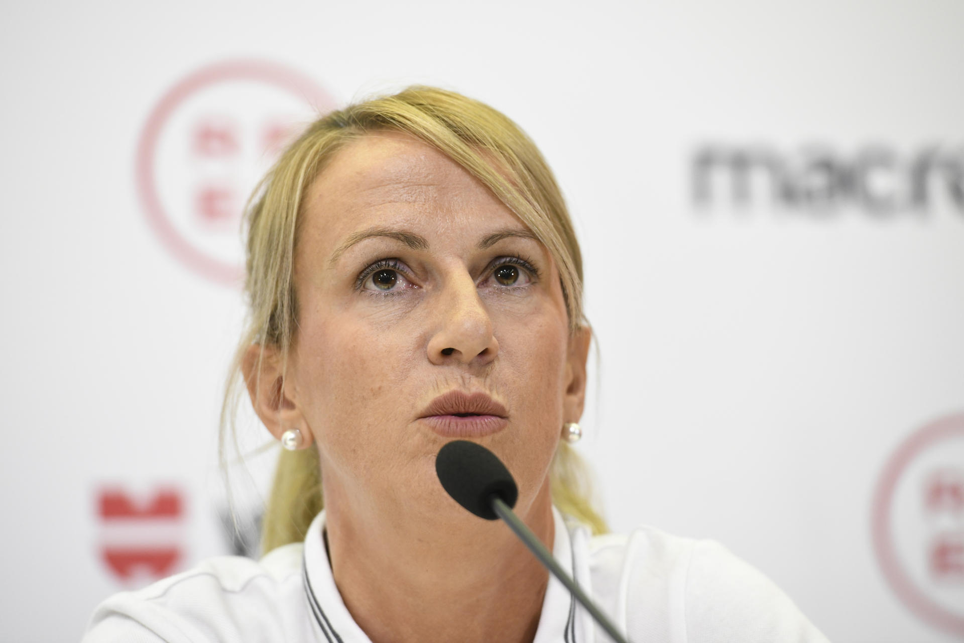 Yolanda Parga, responsable de arbitraje femenino del Comité Técnico de Árbitros en la Real Federación Española de Fútbol (RFEF). EFE/ Víctor Lerena