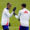 os delanteros de la selección española de fútbol Nico Williams (i) y Lamine Yamal participan en el entrenamiento del combinado en la ciudad deportiva de Las Rozas (Madrid) este miércoles. EFE/ Daniel González