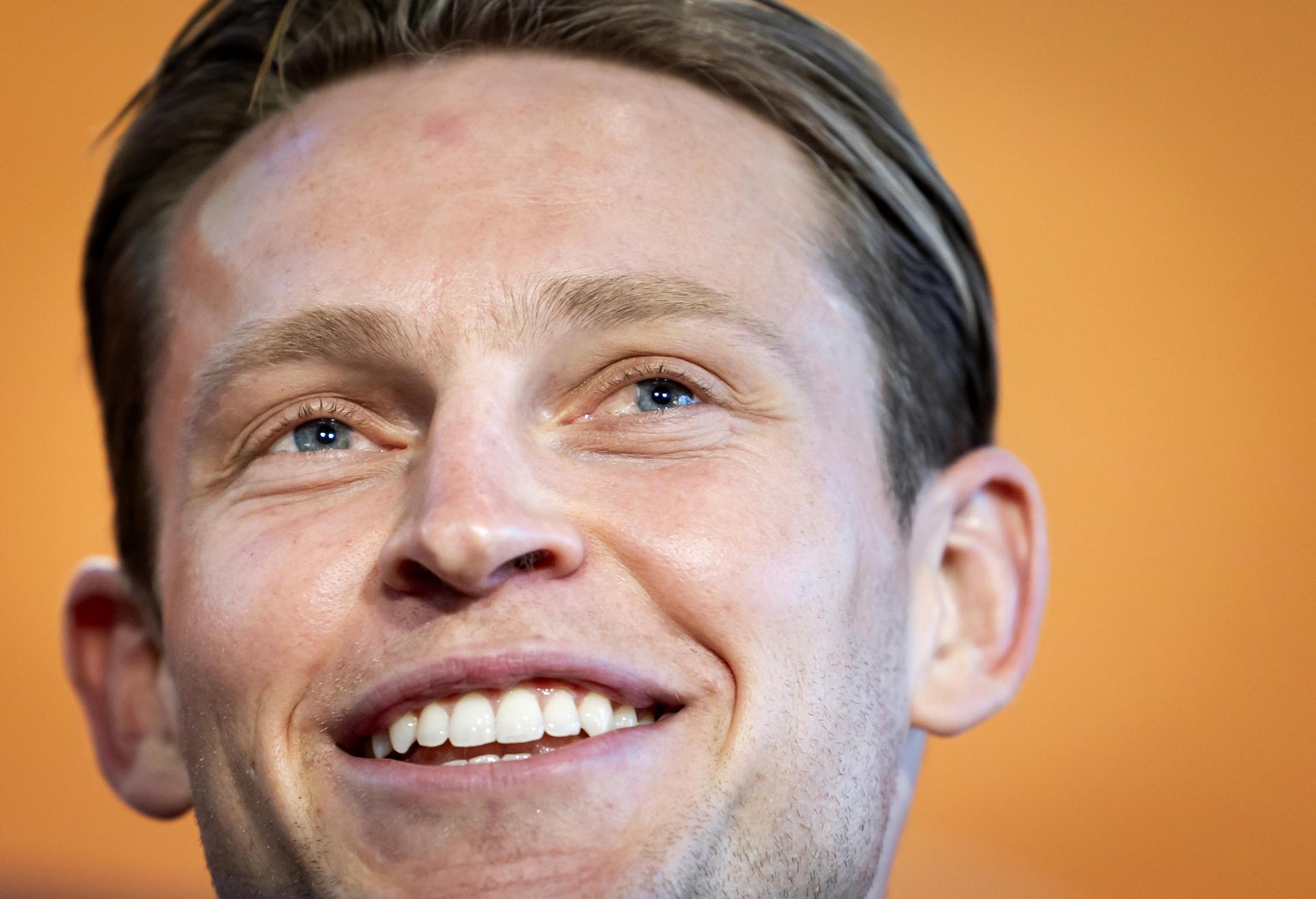 Frenkie De Jong, centrocampista del Barcelona y de la selección de Países Bajos EFE/EPA/Koen van Weel