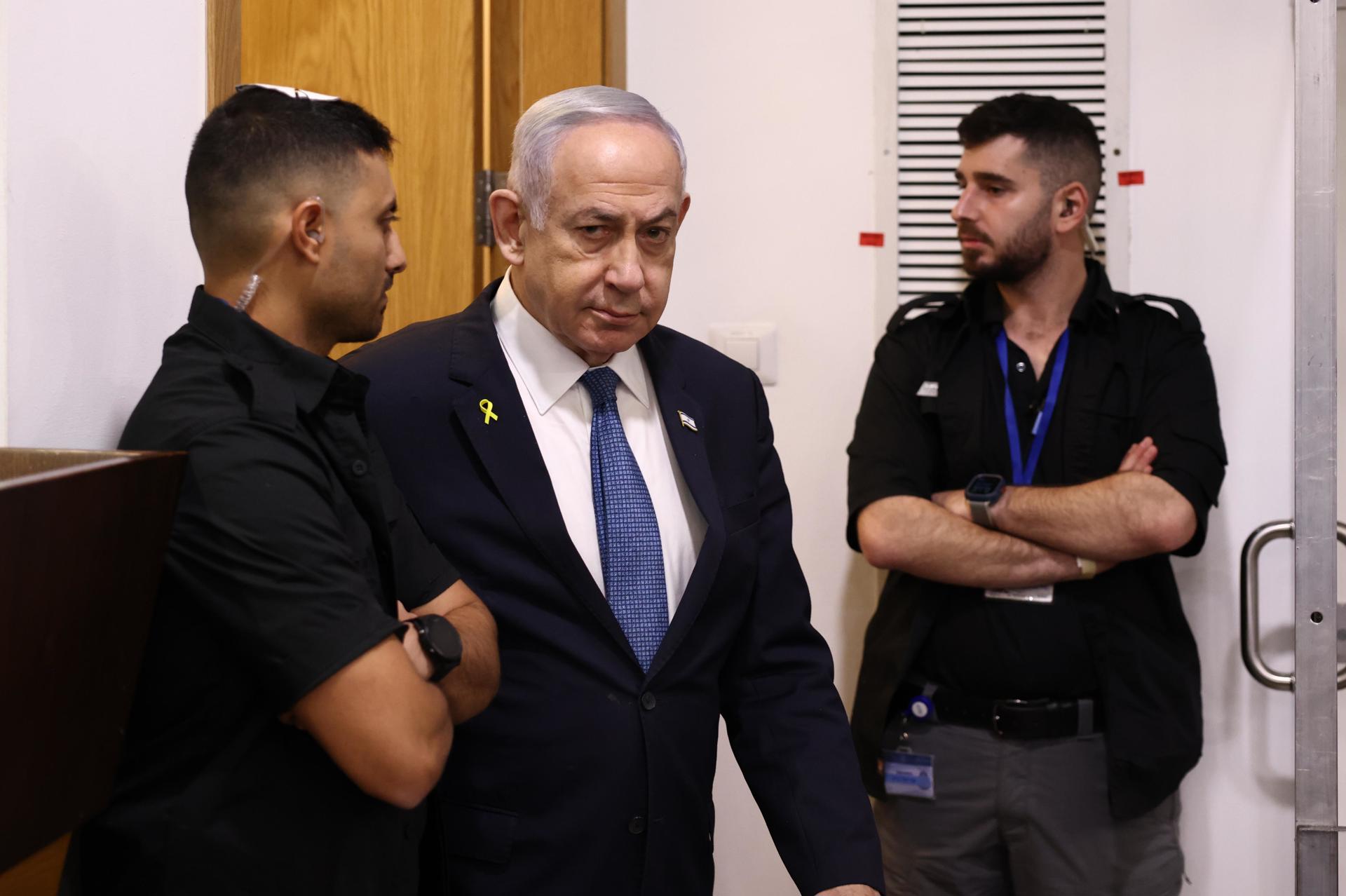 Imagen de archivo del primer ministro israelí, Benjamín Netanyahu. EFE/EPA/STOYAN NENOV / POOL