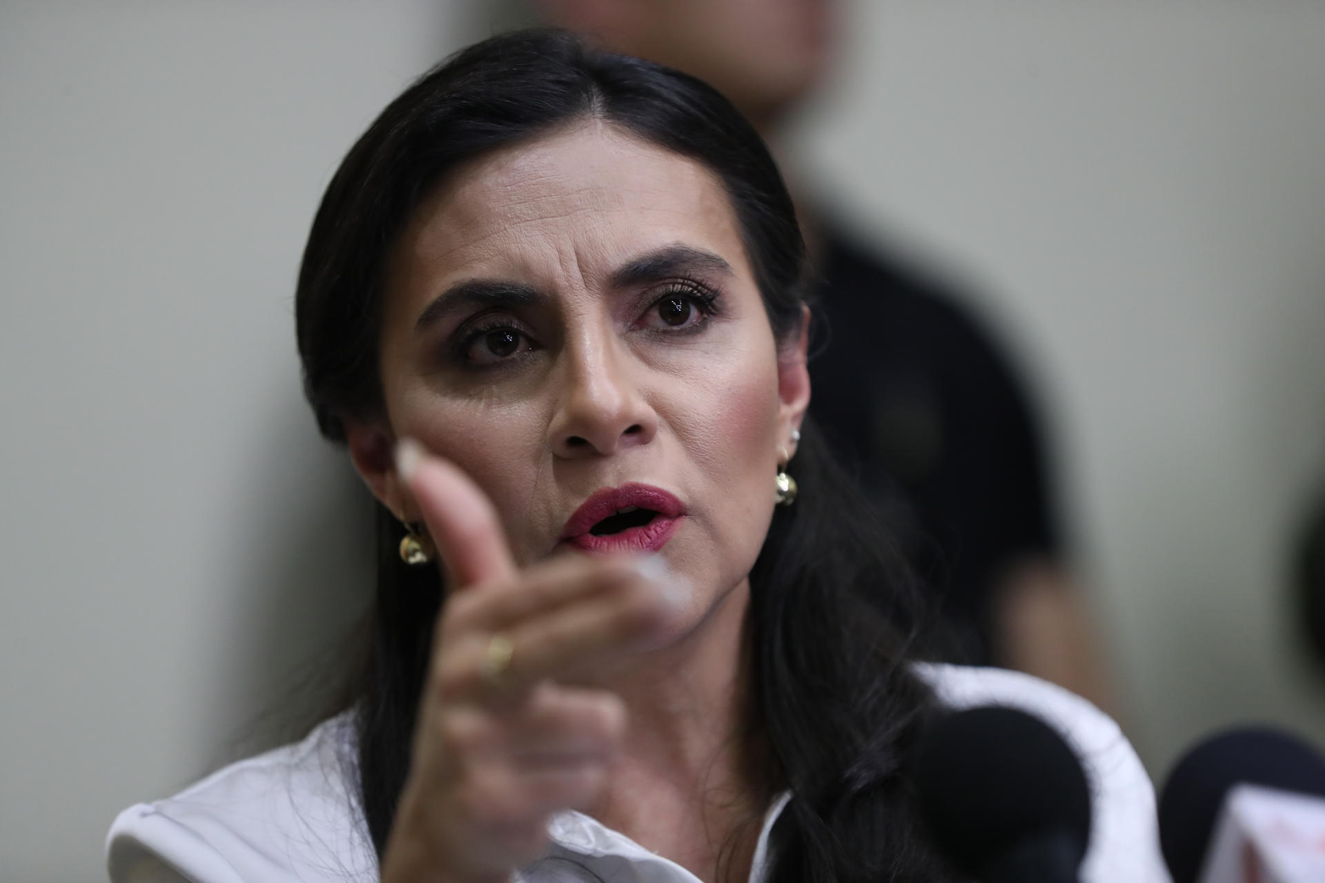 La vicepresidenta de Ecuador, Verónica Abad, en una fotografía de archivo. EFE/ José Jácome
