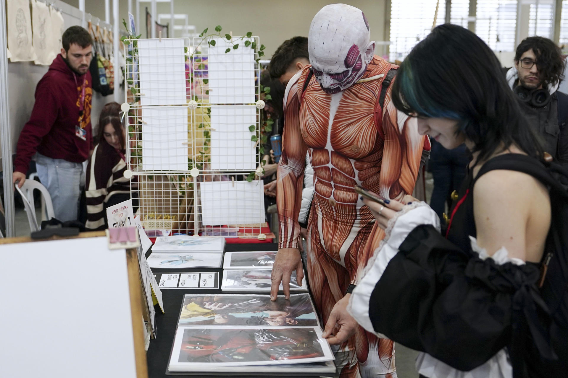 Imagen de archivo del Salón del Cómic y Manga de Castilla y León, el pasado 8 de marzo. EFE/Nacho Gallego
