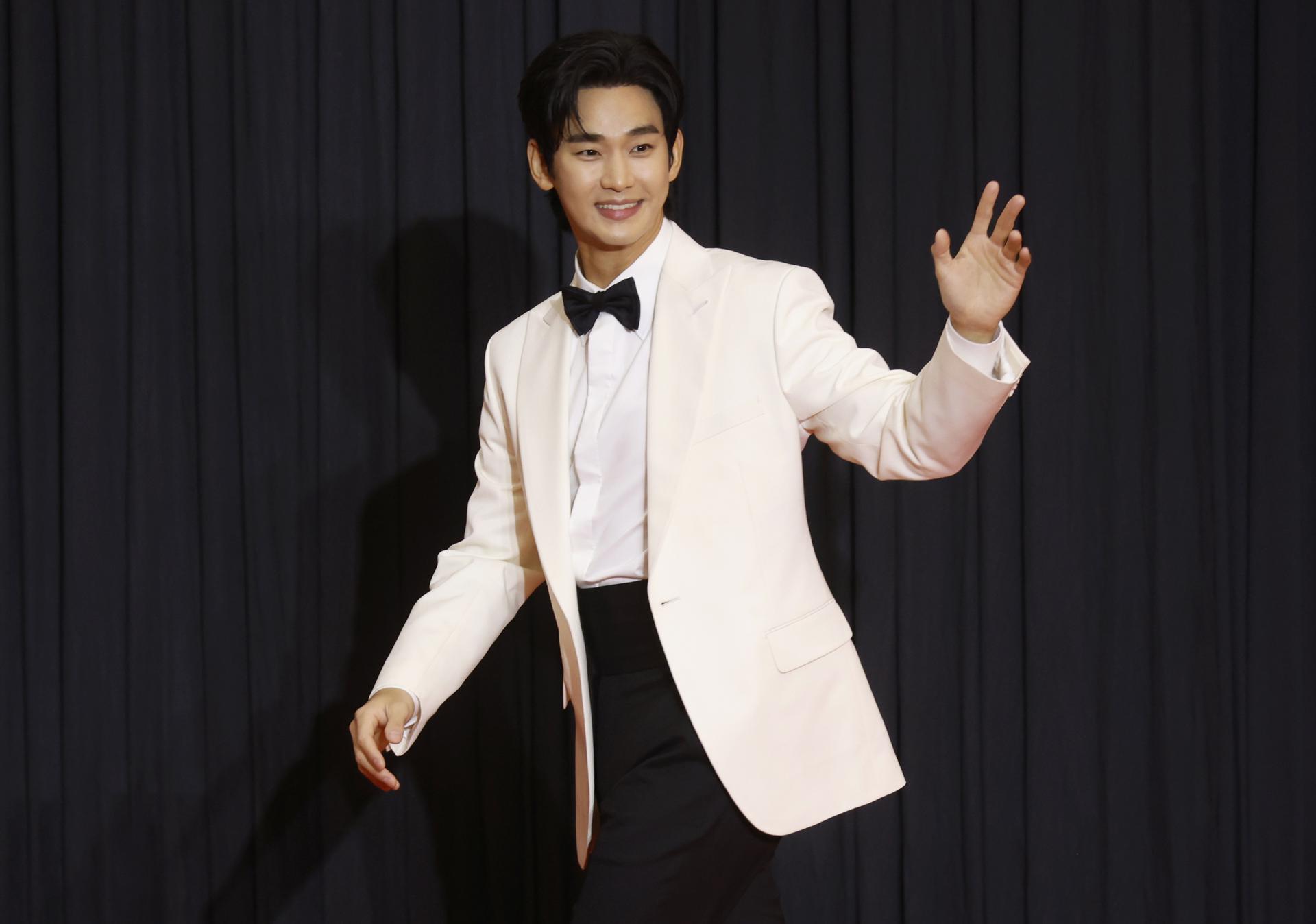 Foto de archivo del actor surcoreano Kim Soo-hyun. EFE/EPA/NARONG SANGNAK