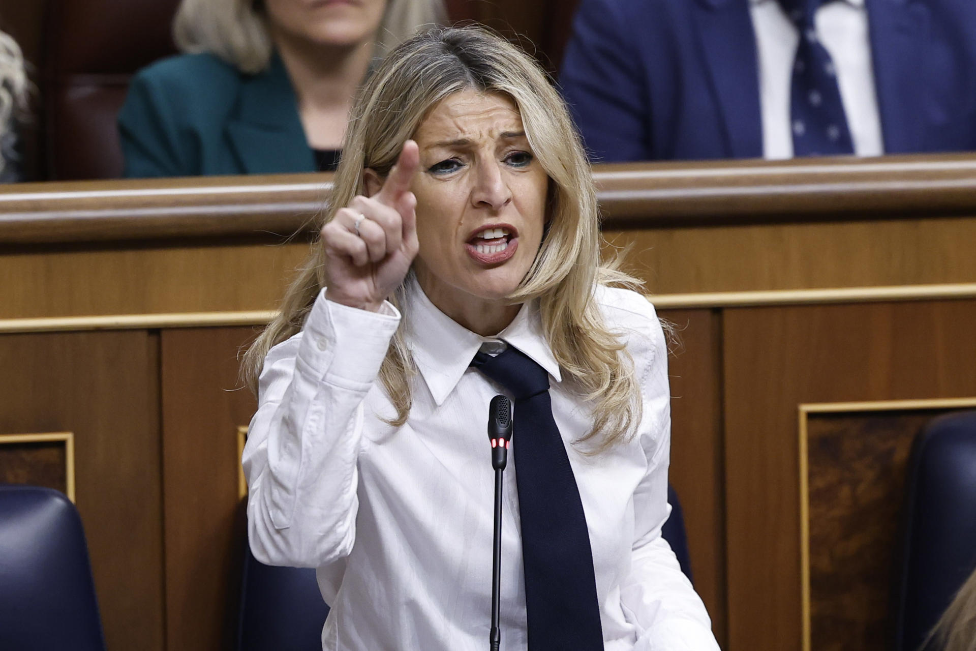 La vicepresidenta segunda del Gobierno y ministra de Trabajo, Yolanda Díaz, en una imagen de archivo. EFE/ Chema Moya