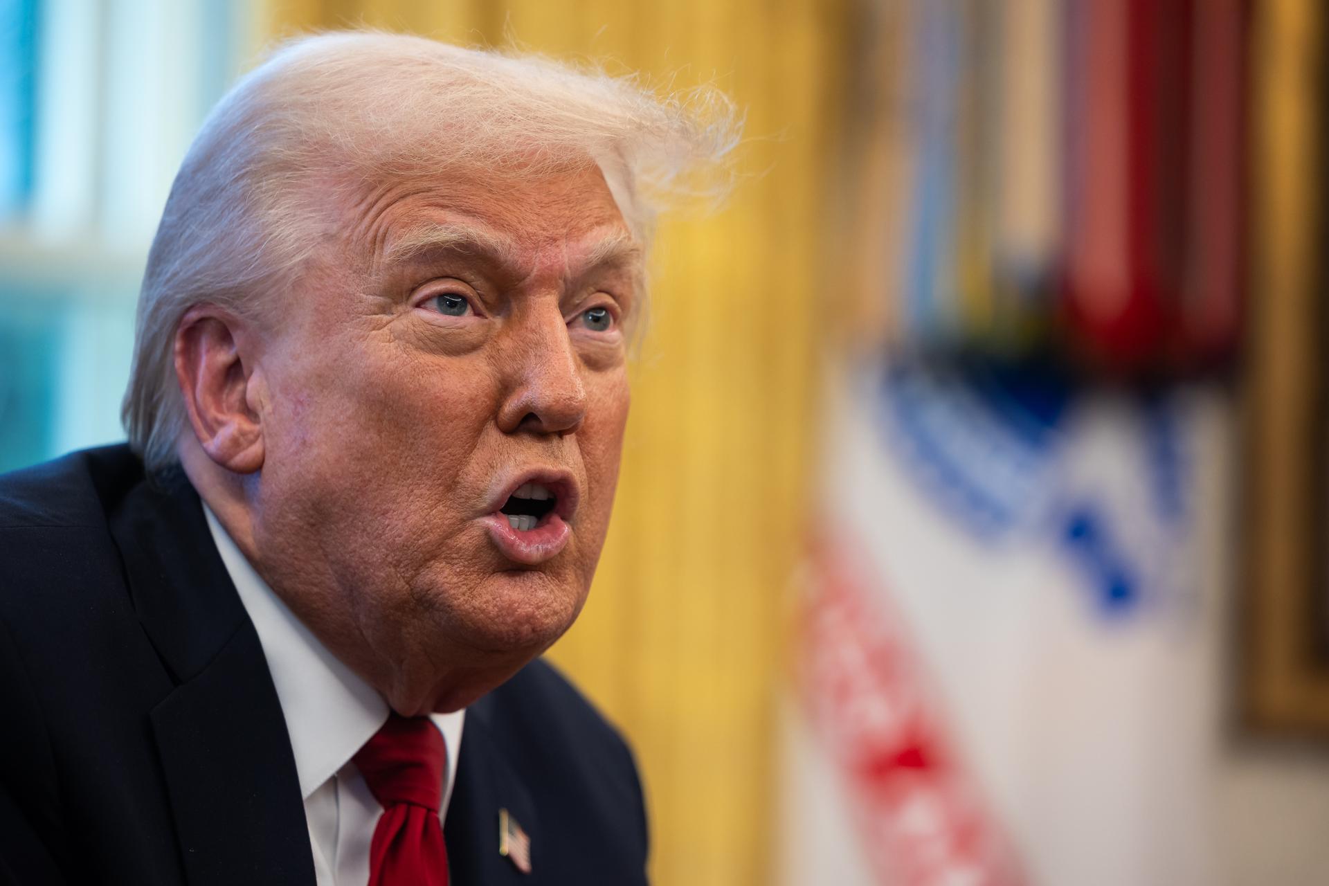 El presidente de Estados Unidos, Donald Trump. EFE/Ffrancis Chung