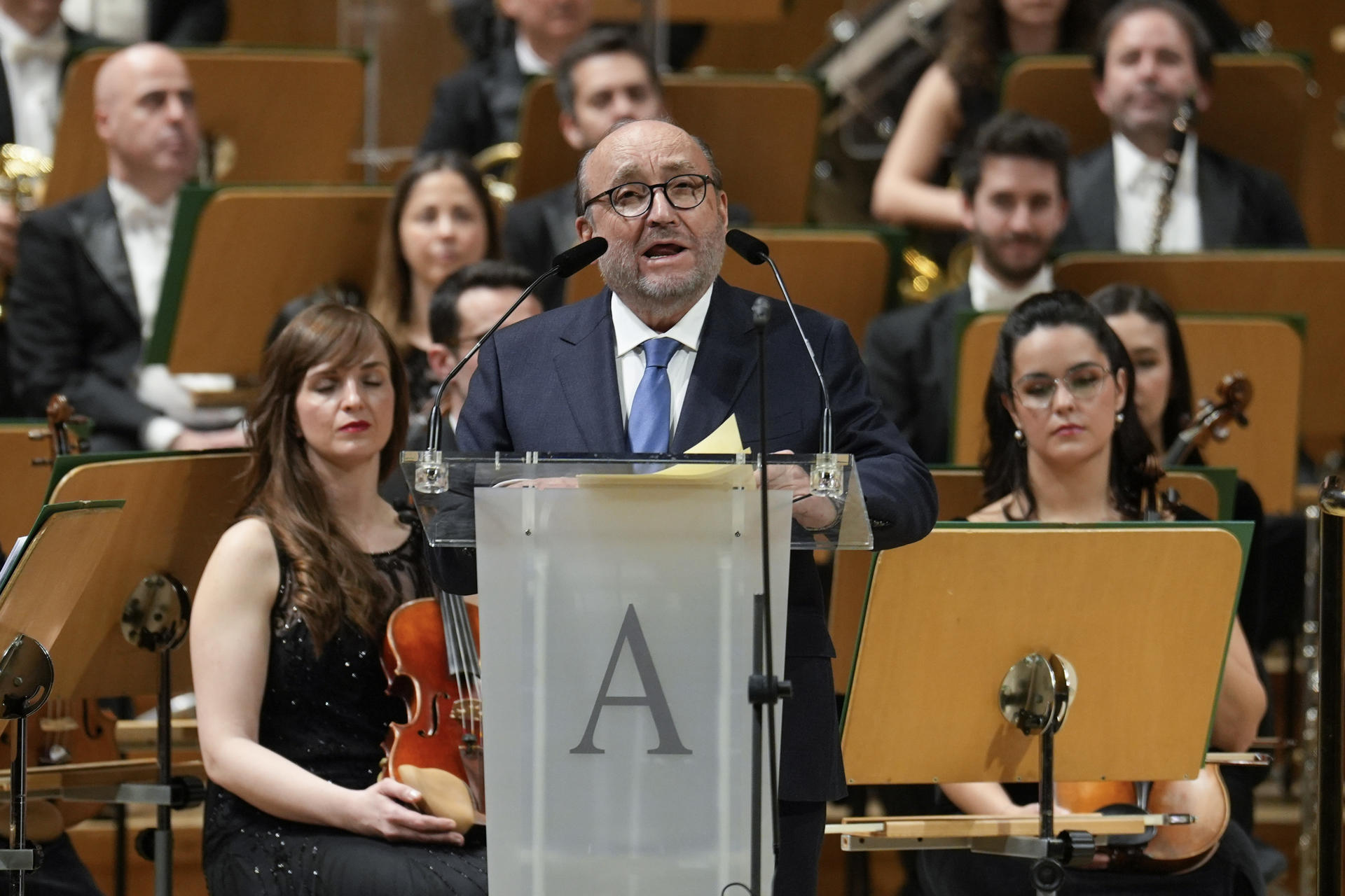 - Concierto "In Memorian", en homenaje a las víctimas del terrorismo, este jueves en Madrid. EFE/ Borja Sánchez-Trillo POOL