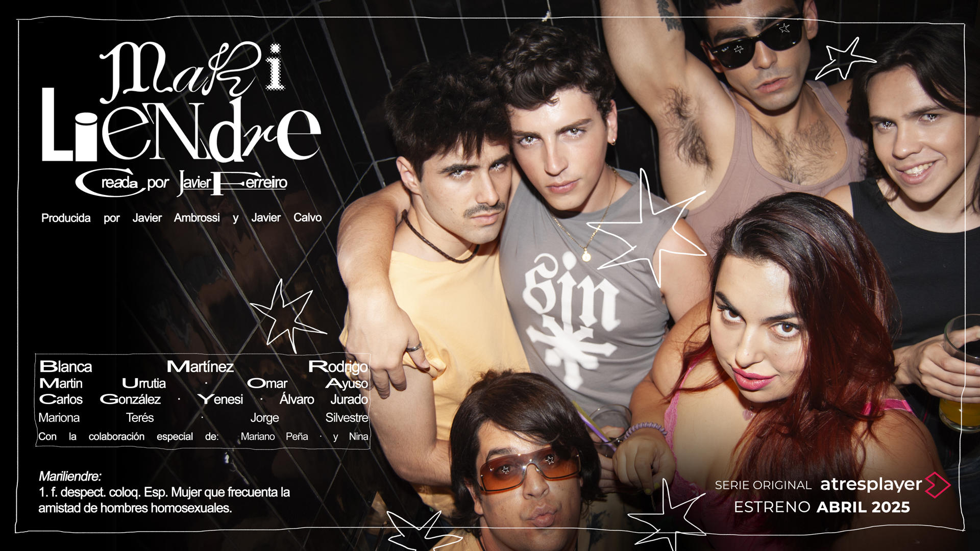 Cartel de la serie 'Mariliendre' cedido por atresplayer.