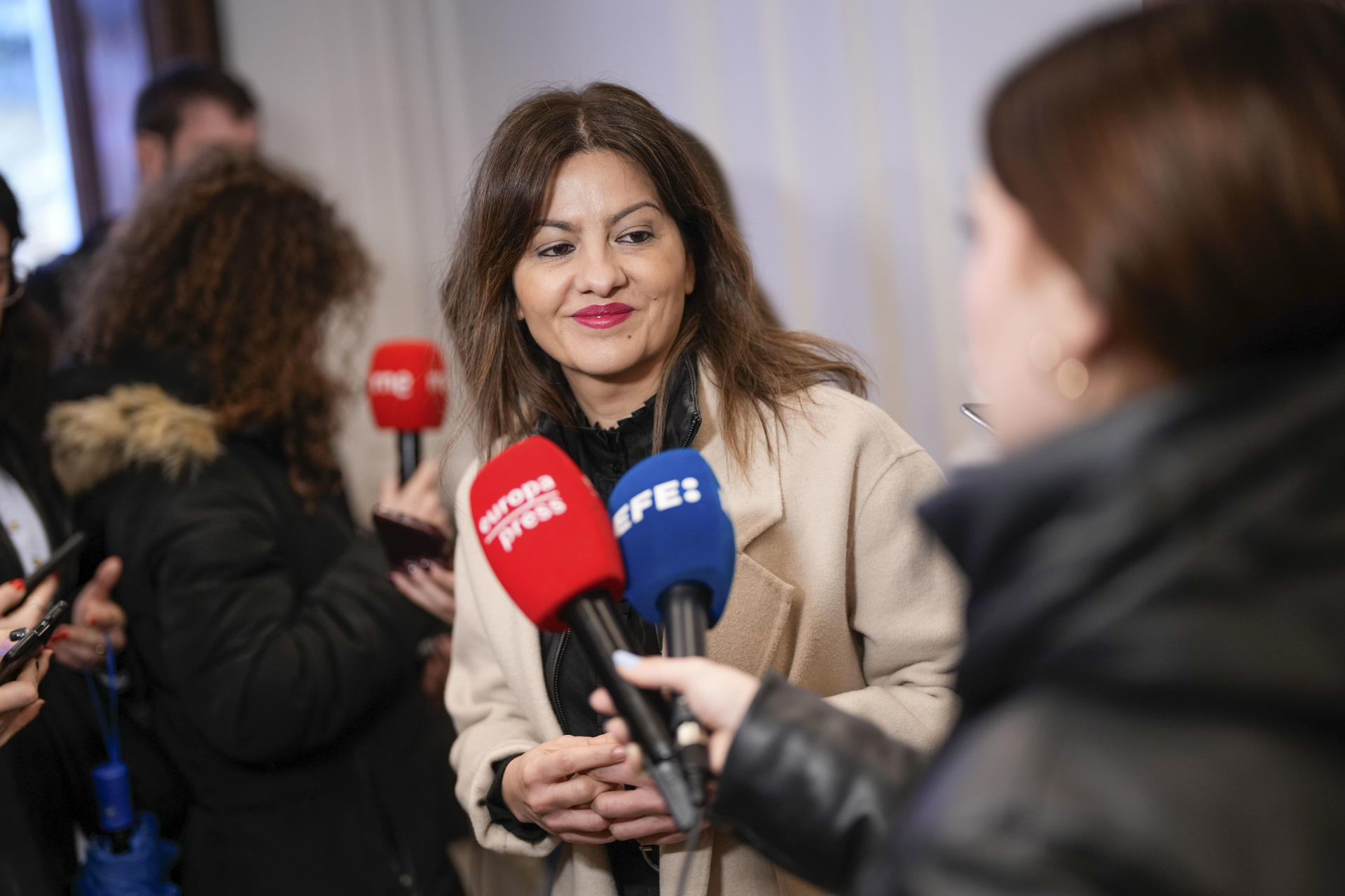 La ministra de Juventud e Infancia, Sira Rego, se reúne con Amnistía Internacional para conocer los resultados del informe sobre infancia migrante 'A día de hoy no tengo nada'. EFE/Borja Sanchez-Trillo