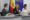 La ministra de Educación y portavoz del Gobierno, Pilar Alegría (c) la ministra de Juventud e Infancia, Sira Rego (d) y el ministro de Justicia y Presidencia, Félix Bolaños (i) durante la rueda de prensa tras el Consejo de Ministros celebrado este martes en el Palacio de La Moncloa, Madrid. EFE/JP Gandul
