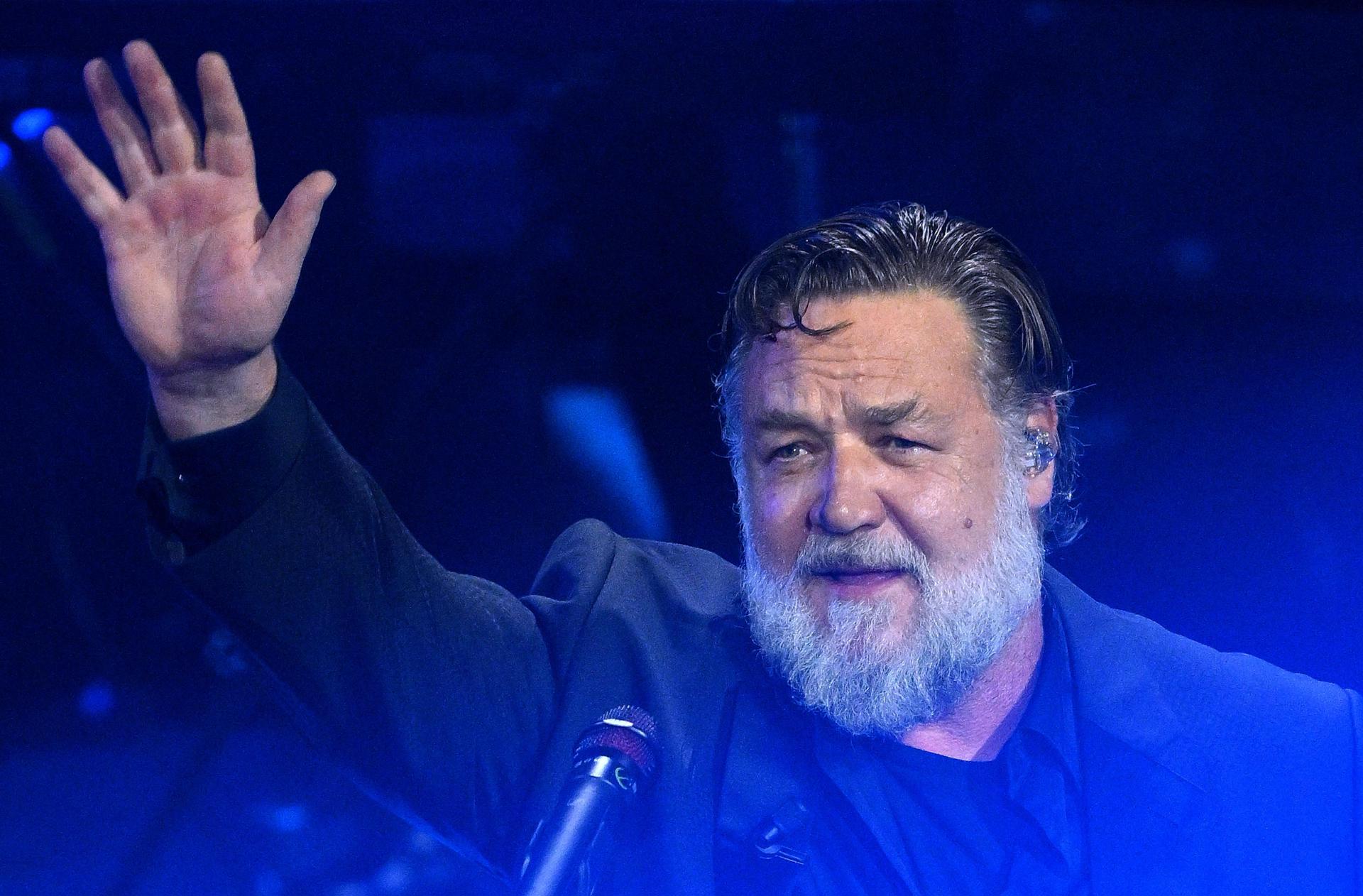 Fotografía de archivo del actor Russell Crowe. EFE/EPA/ETTORE FERRARI
