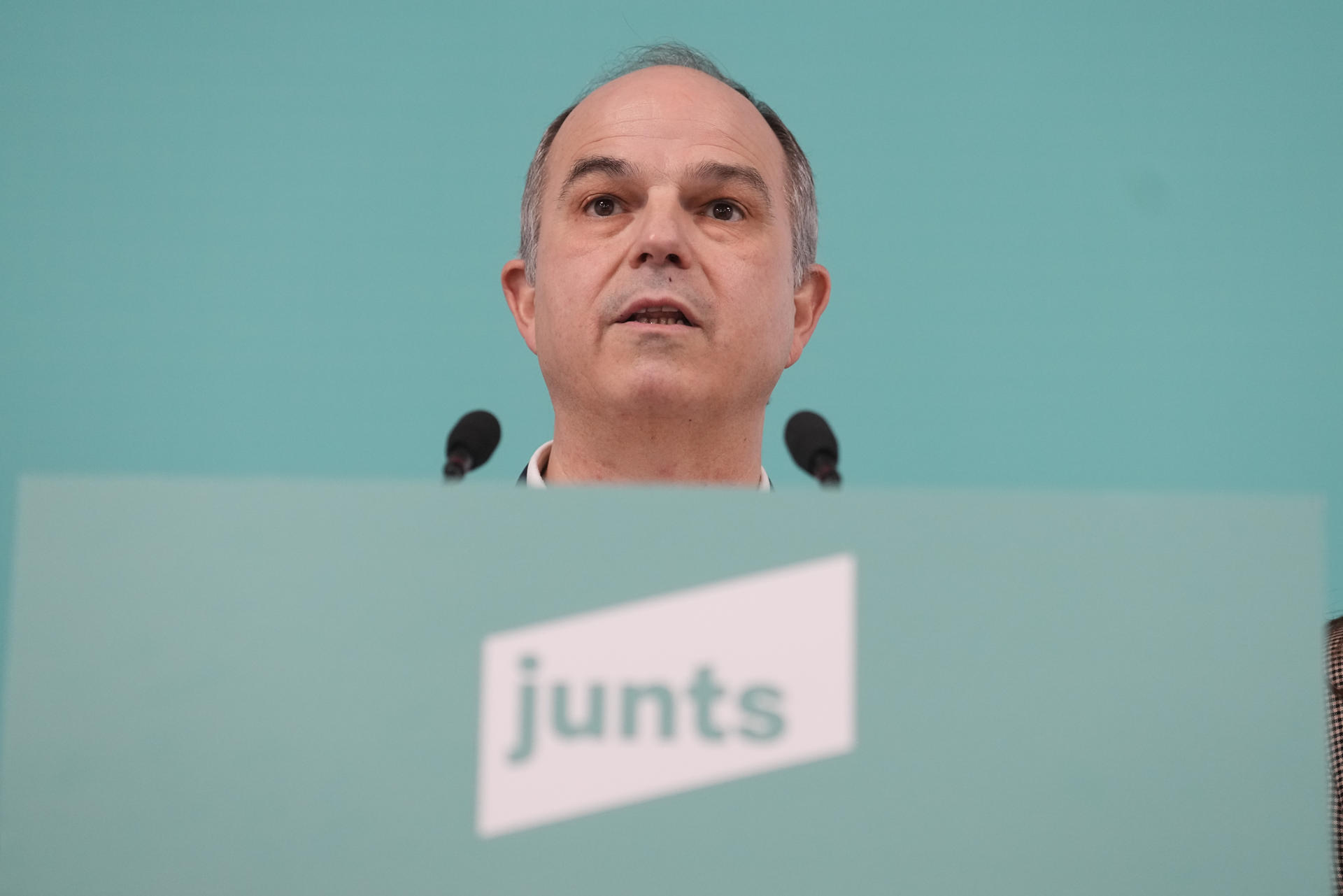 Imagen de archivo del secretario general de Junts, Jordi Turull. EFE/Enric Fontcuberta