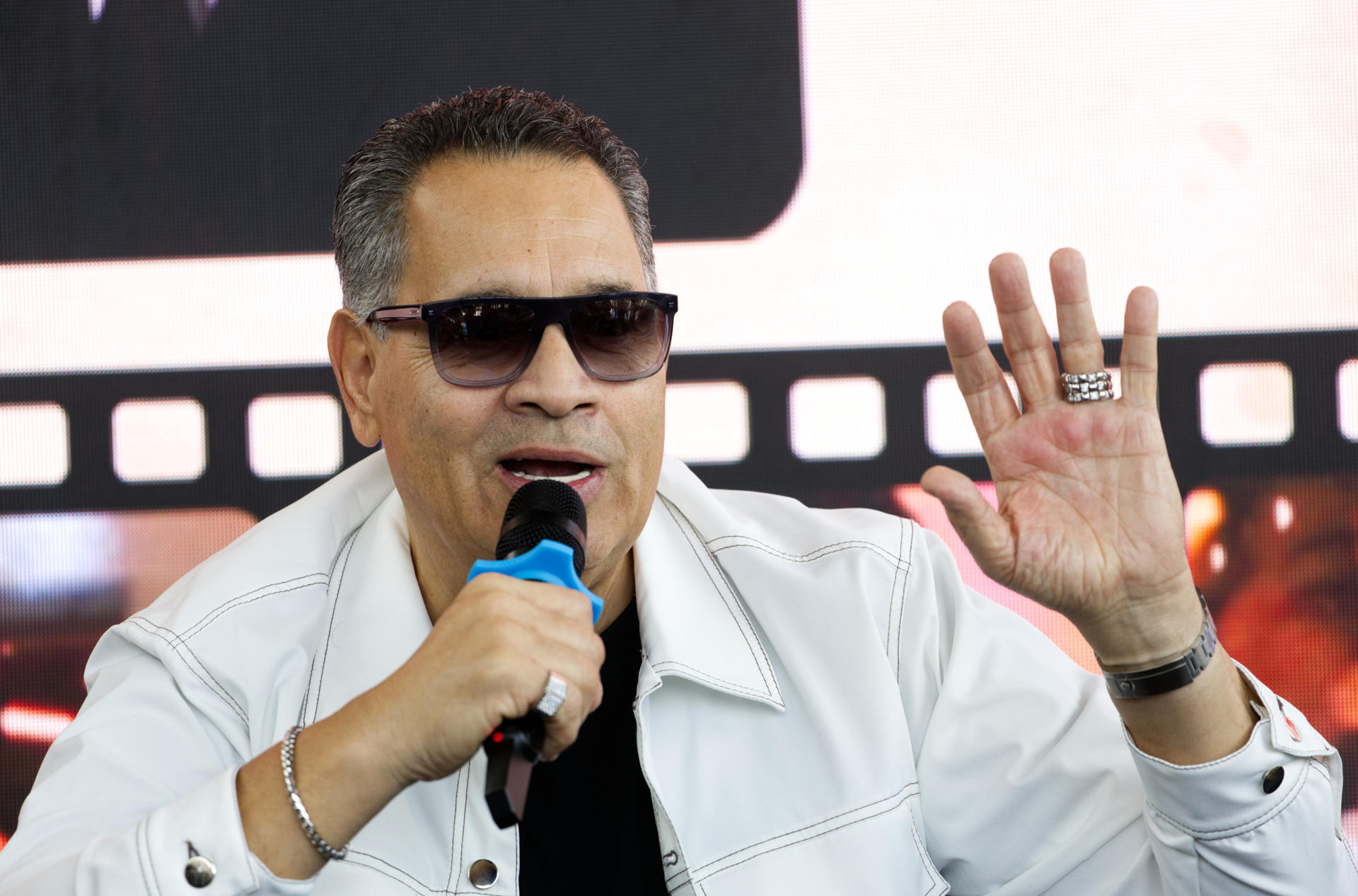 Fotografía de archivo en donde se ve al salsero puertorriqueño Tito Nieves. EFE/ Thais Llorca