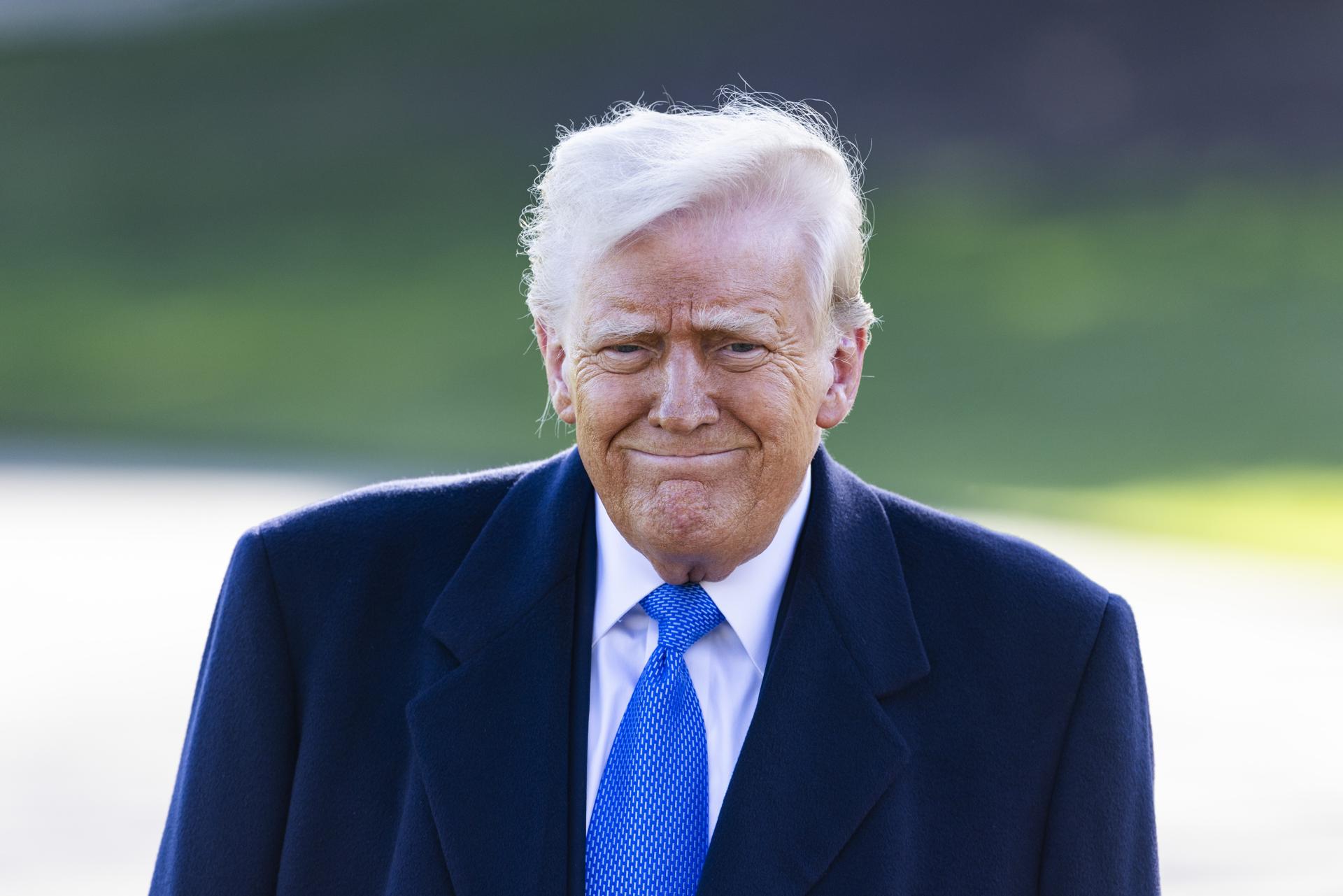 Foto de archivo del presidente de EE.UU. Donald Trump. EFE/JIM LO SCALZO
