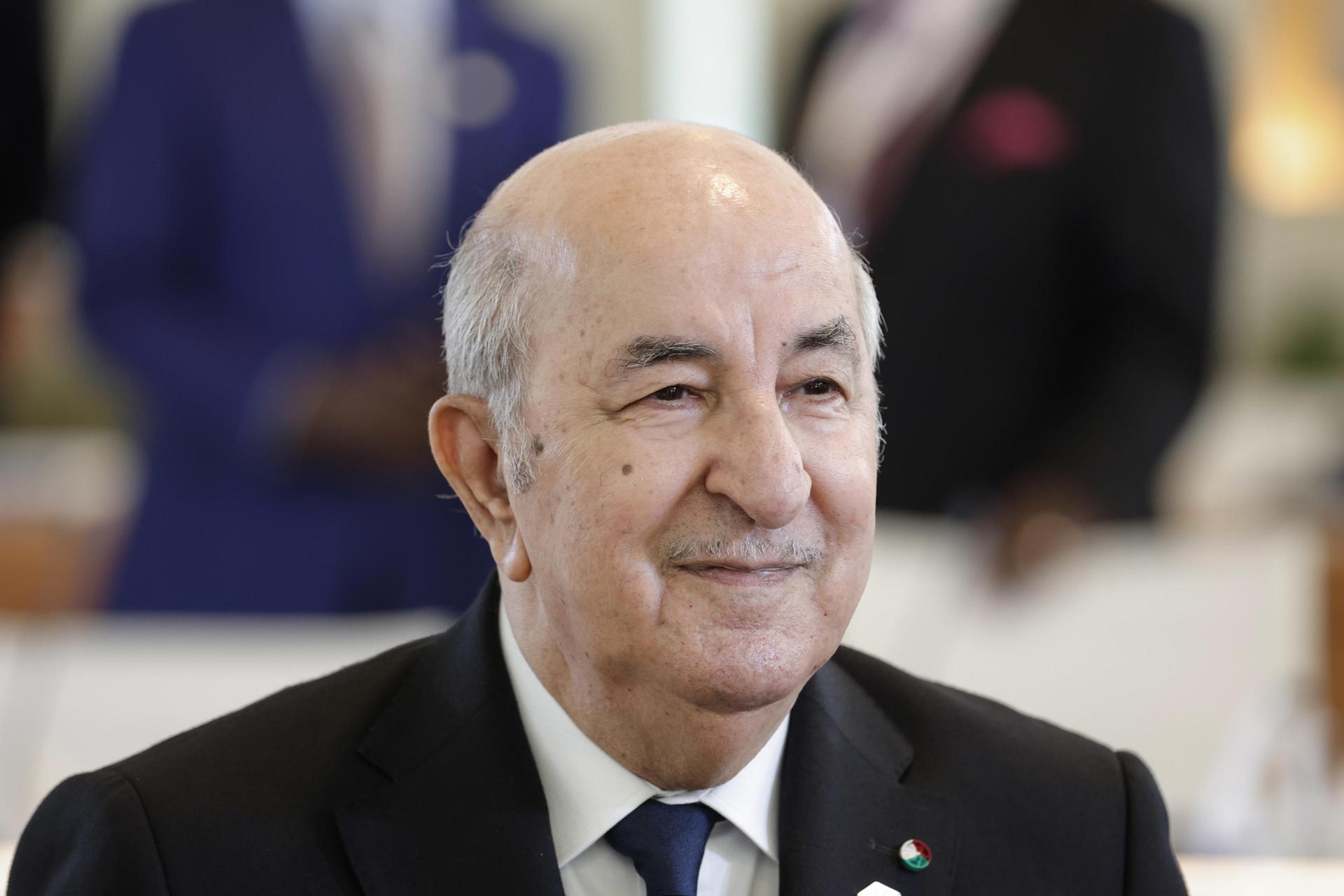 Foto de archivo del presidente de Argelia, Abdelmadjid Tebboune. EFE/EPA/GIUSEPPE LAMI