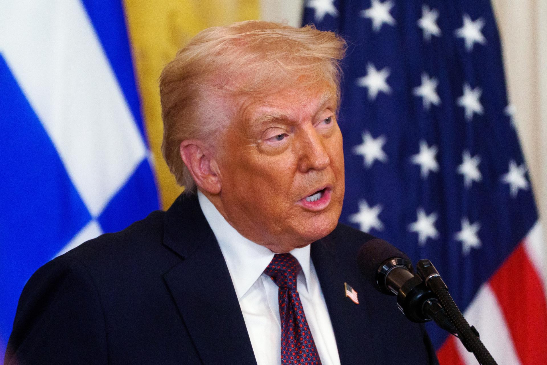 El presidente de Estados Unidos, Donald Trump. EFE/WILL OLIVER