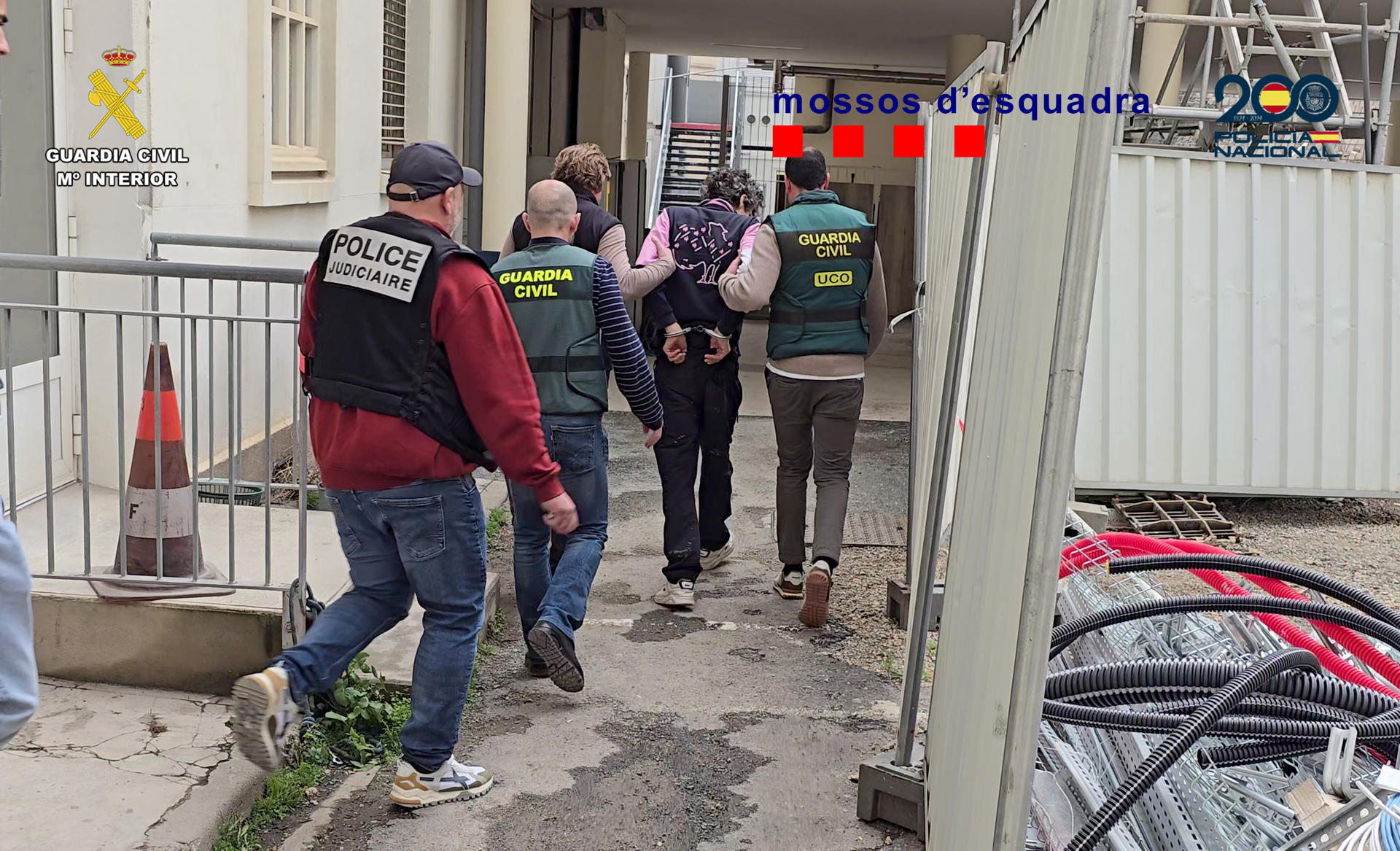El hombre, Allal El Mourabit, de nacionalidad marroquí, fue arrestado el pasado martes en la localidad de Béziers, tras una investigación conjunta de la Policía Nacional, la Guardia Civil y los Mossos d'Esquadra que ha durado casi un año y medio. SOLO USO EDITORIAL