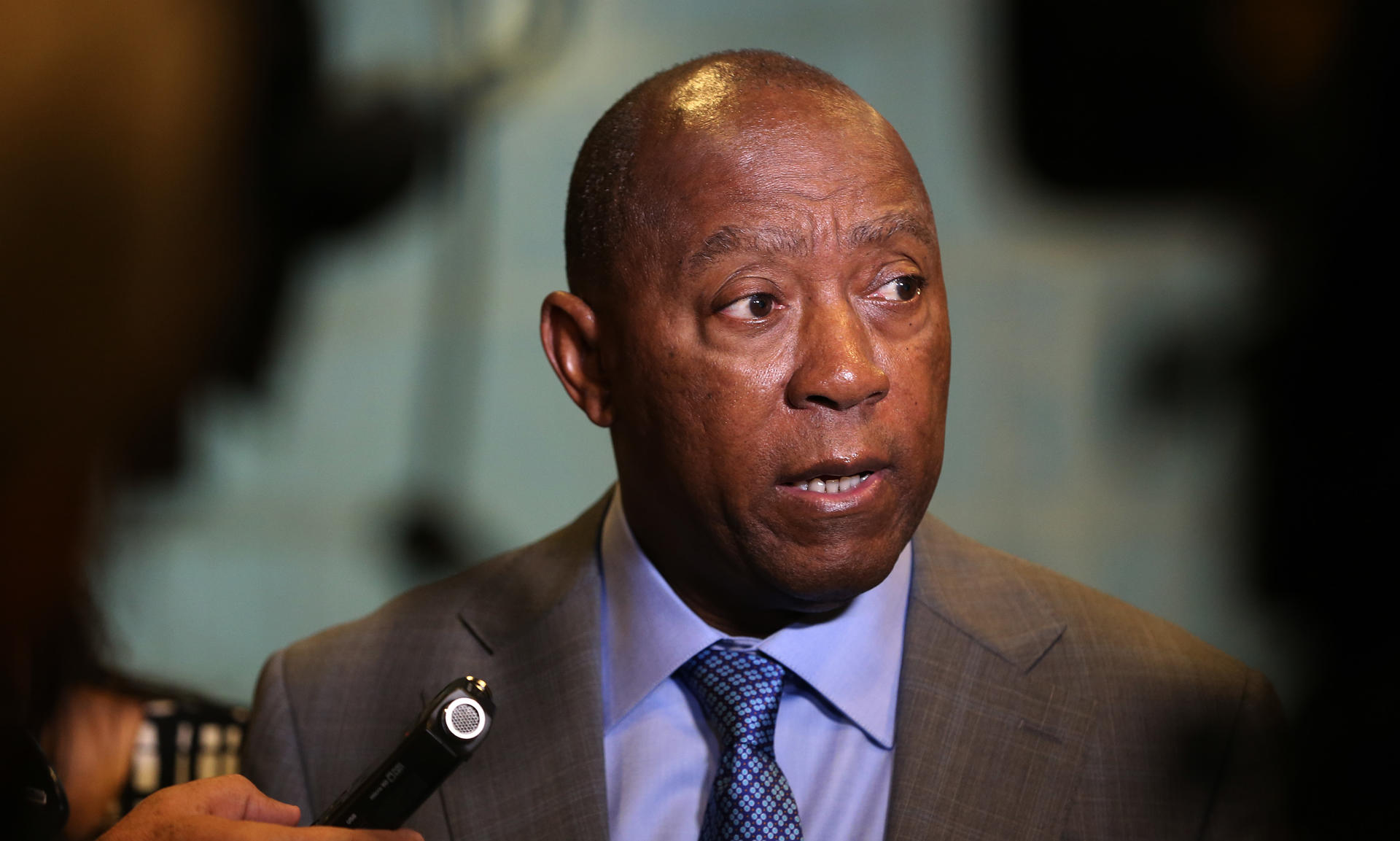 Fotografía de archivo del exalcalde de Houston y representante a la Cámara de EE.UU, Sylvester Turner. EFE/Alejandro Ernesto