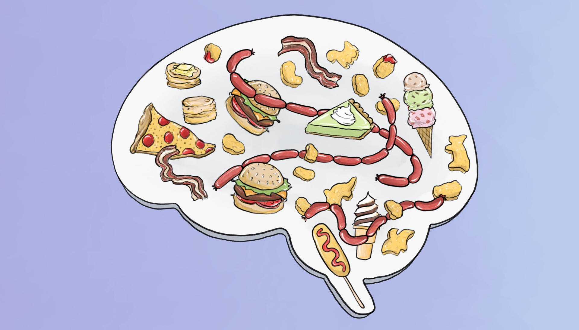 Una dieta rica en alimentos ricos en grasa reduce el placer de comer, lo que probablemente contribuye a la obesidad según una investigación publicada en la revista Nature. EFE/Crédito Christine Liu/Universidad de California Berkeley