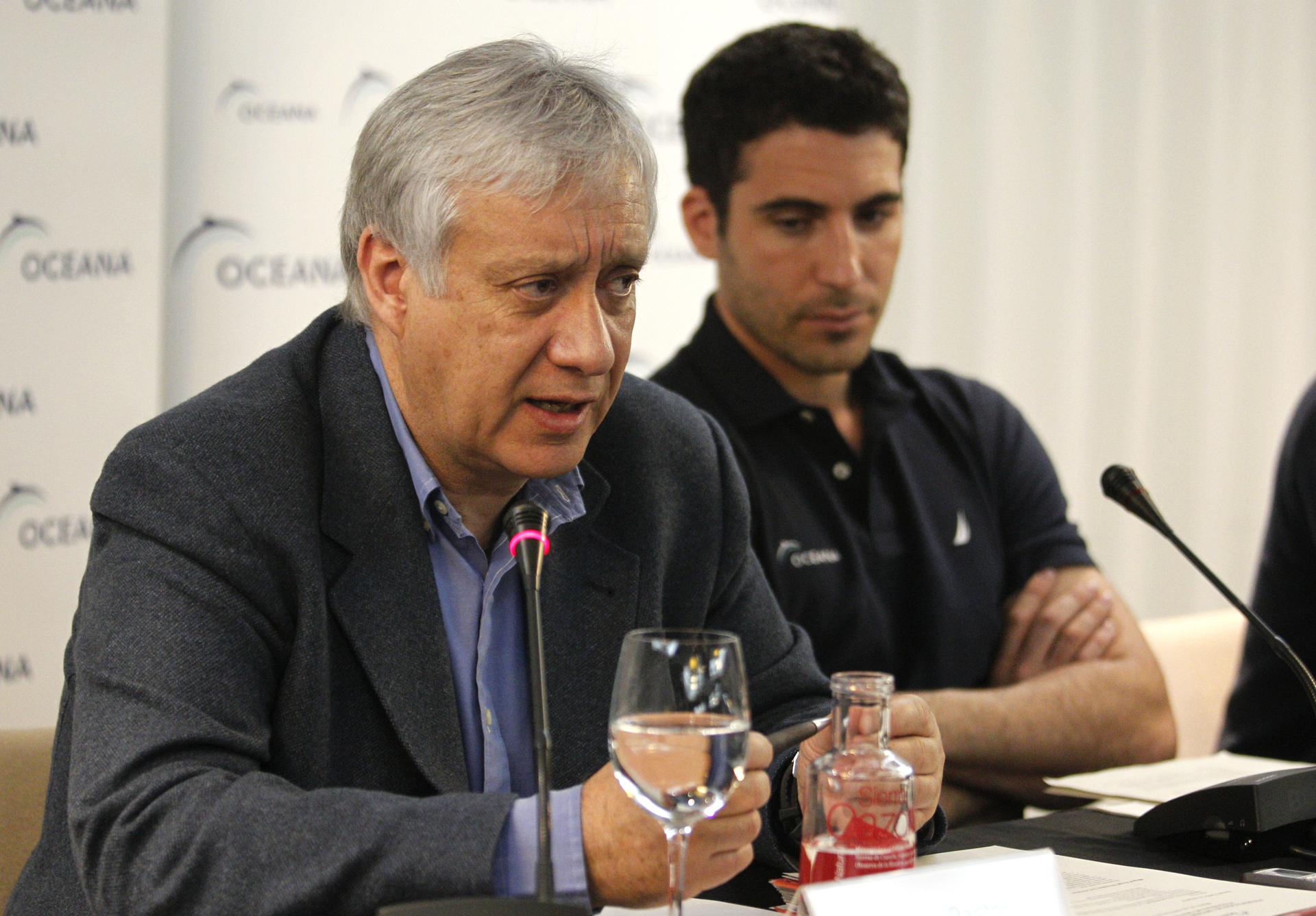 Imagen de archivo del actor Miguel Ángel Silvestre (d), y de Xavier Pastor. EFE/Mondelo/Archivo
