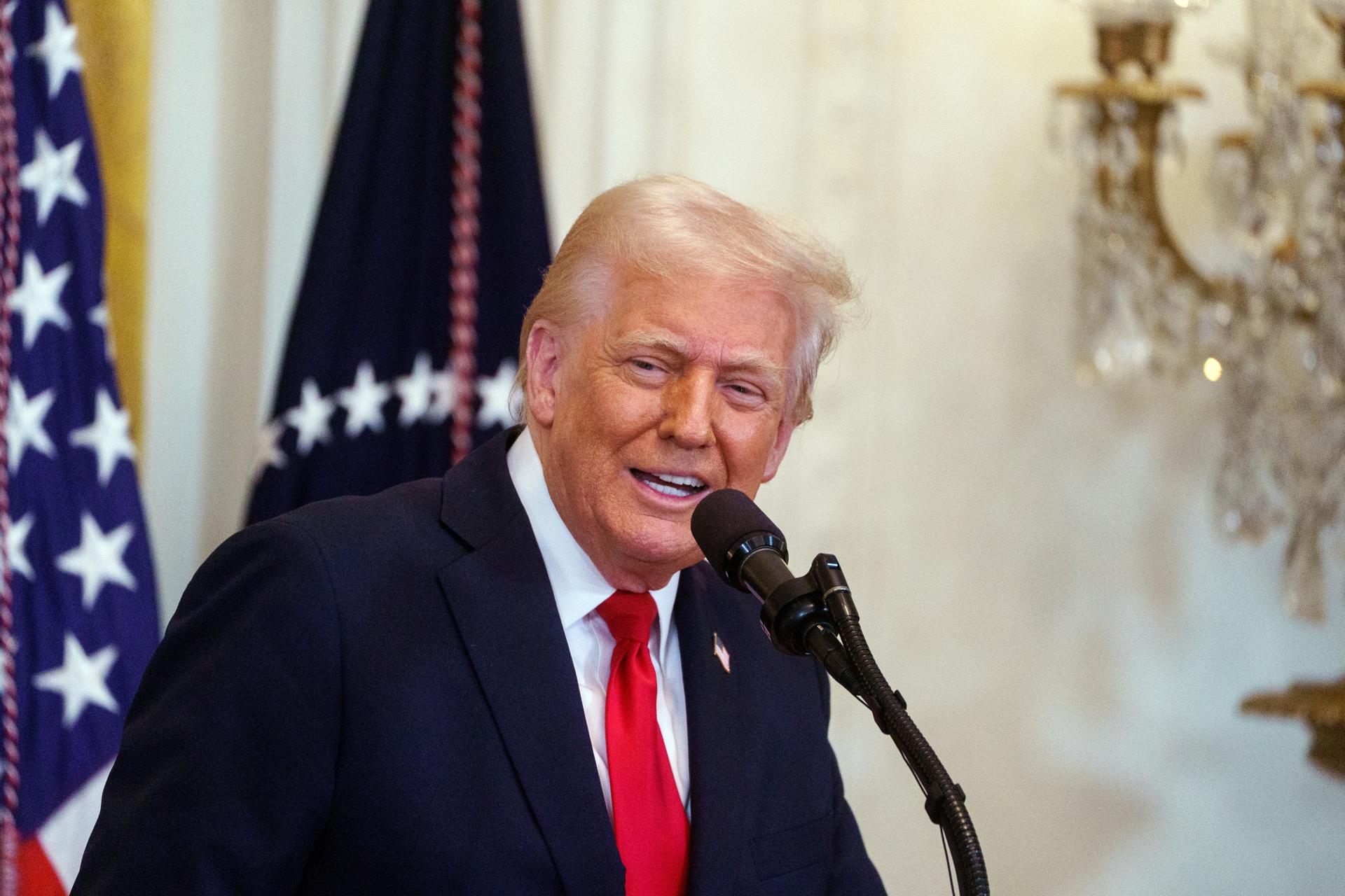 El presidente de Estados Unidos, Donald Trump. EFE/WILL OLIVER