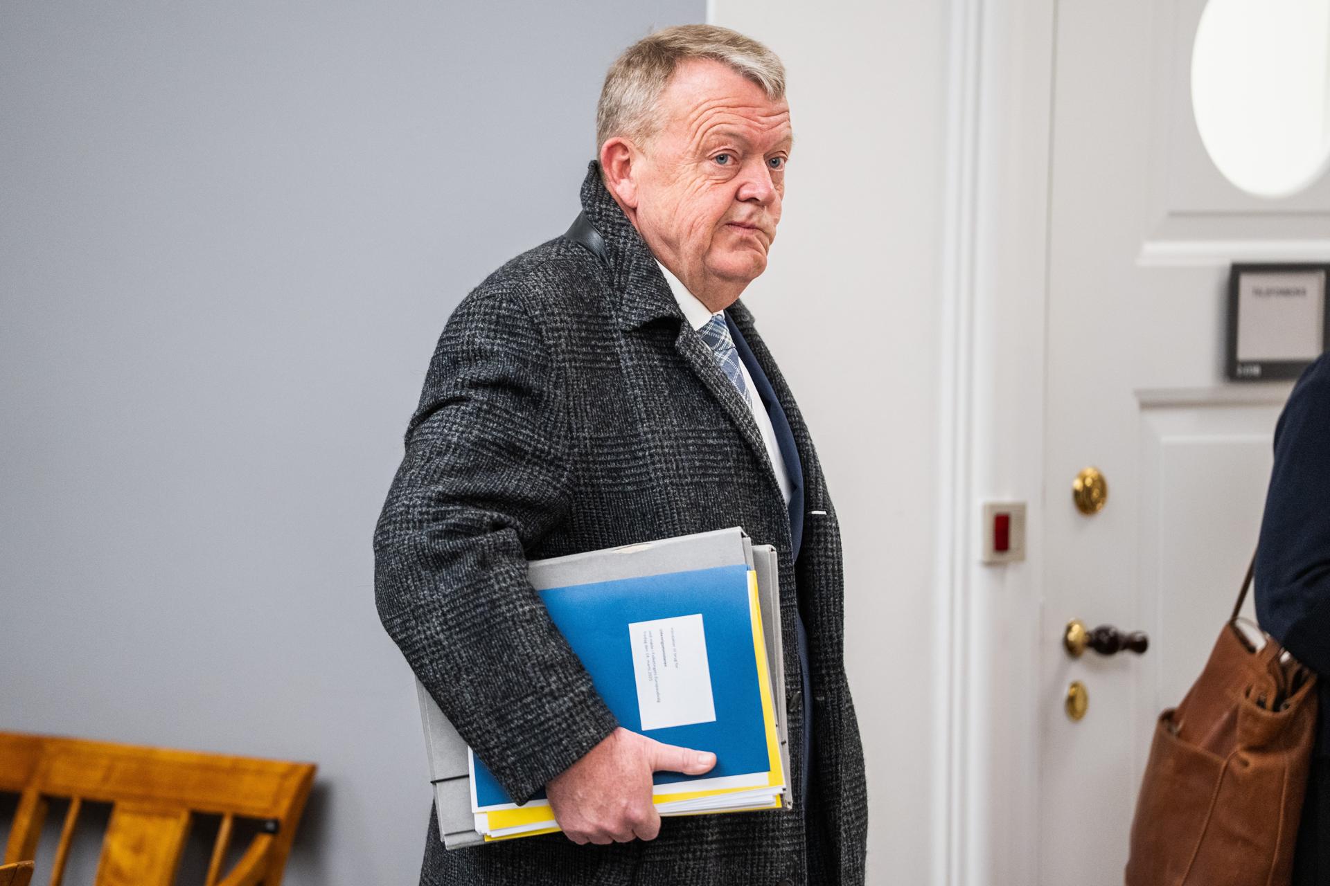 El ministro de Asuntos Exteriores danés, Lars Løkke Rasmussen. EFE/EPA/EMIL NICOLAI HELMS DENMARK OUT
