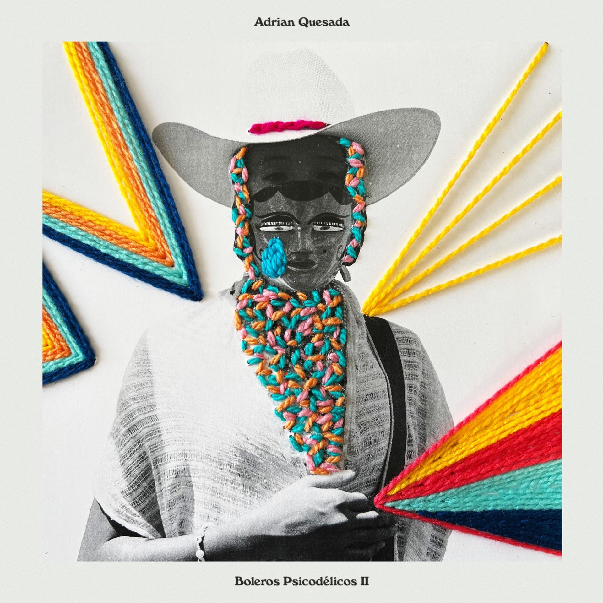 Fotografía cedida por Adrian Quesada Music donde se muestra la ilustración de su álbum 'Boleros Psicodélicos II'. EFE/ Adrián Quesada Music /