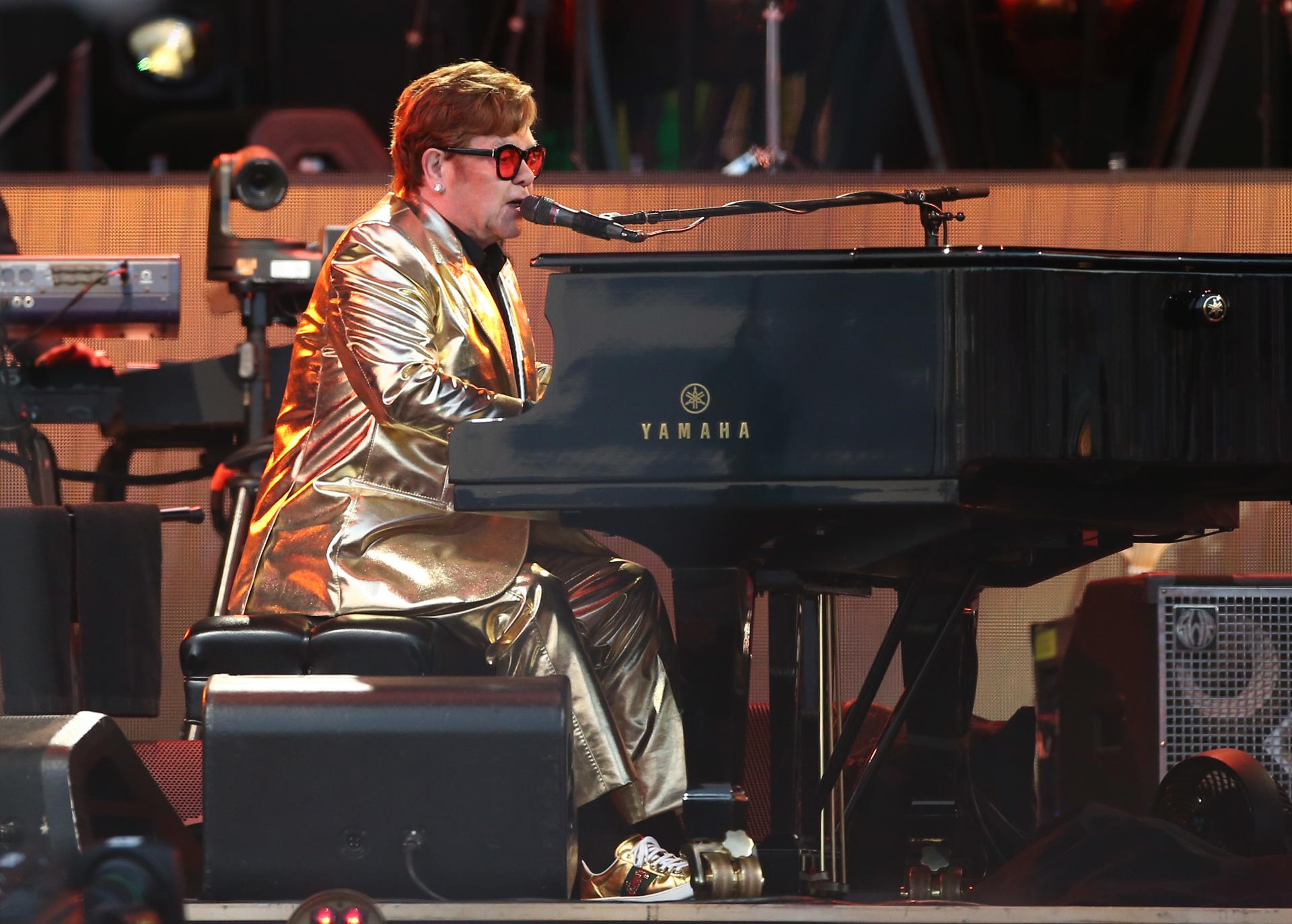 El cantante Elton John en una foto de archivo. EFE/EPA/ADAM VAUGHAN