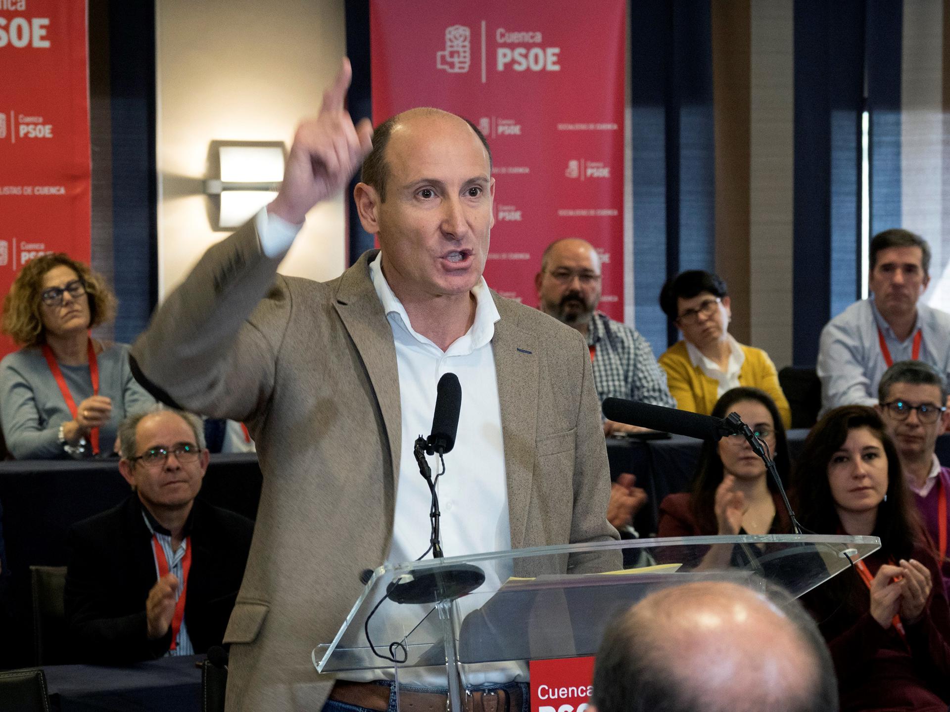 Imagen de archivo del secretario general provincial del PSOE, Luis Carlos Sahuquillo. EFE/José del Olmo