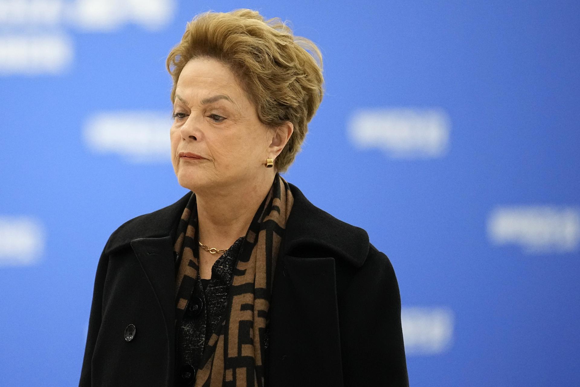 La expresidenta brasileña Dilma Rousseff en una foto de archivo. EFE/EPA/ALEXANDER ZEMLIANICHENKO / POOL