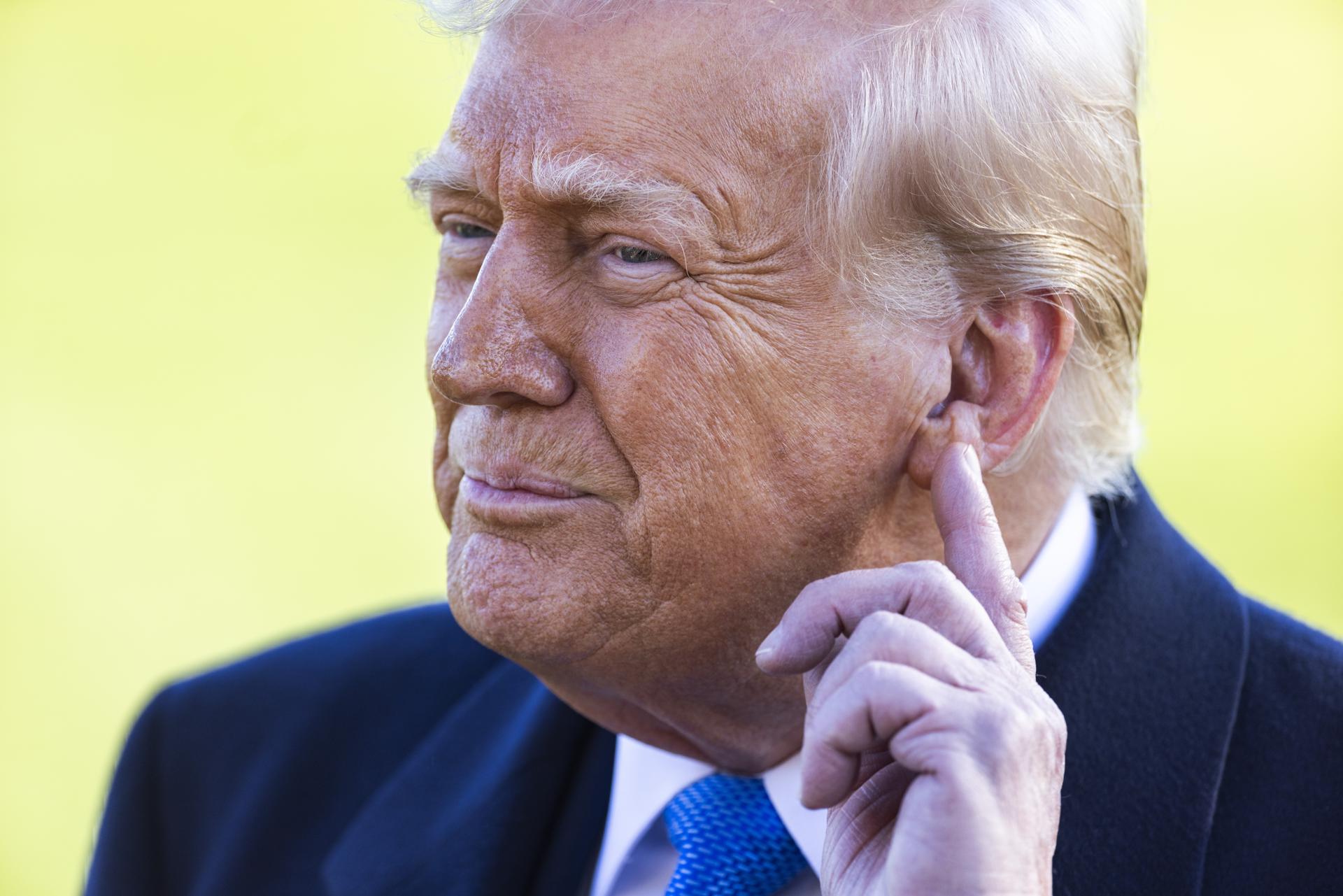 El presidente de EE.UU., Donald Trump, en Washington, el 21 de marzo de 2025. EFE/EPA/JIM LO SCALZO