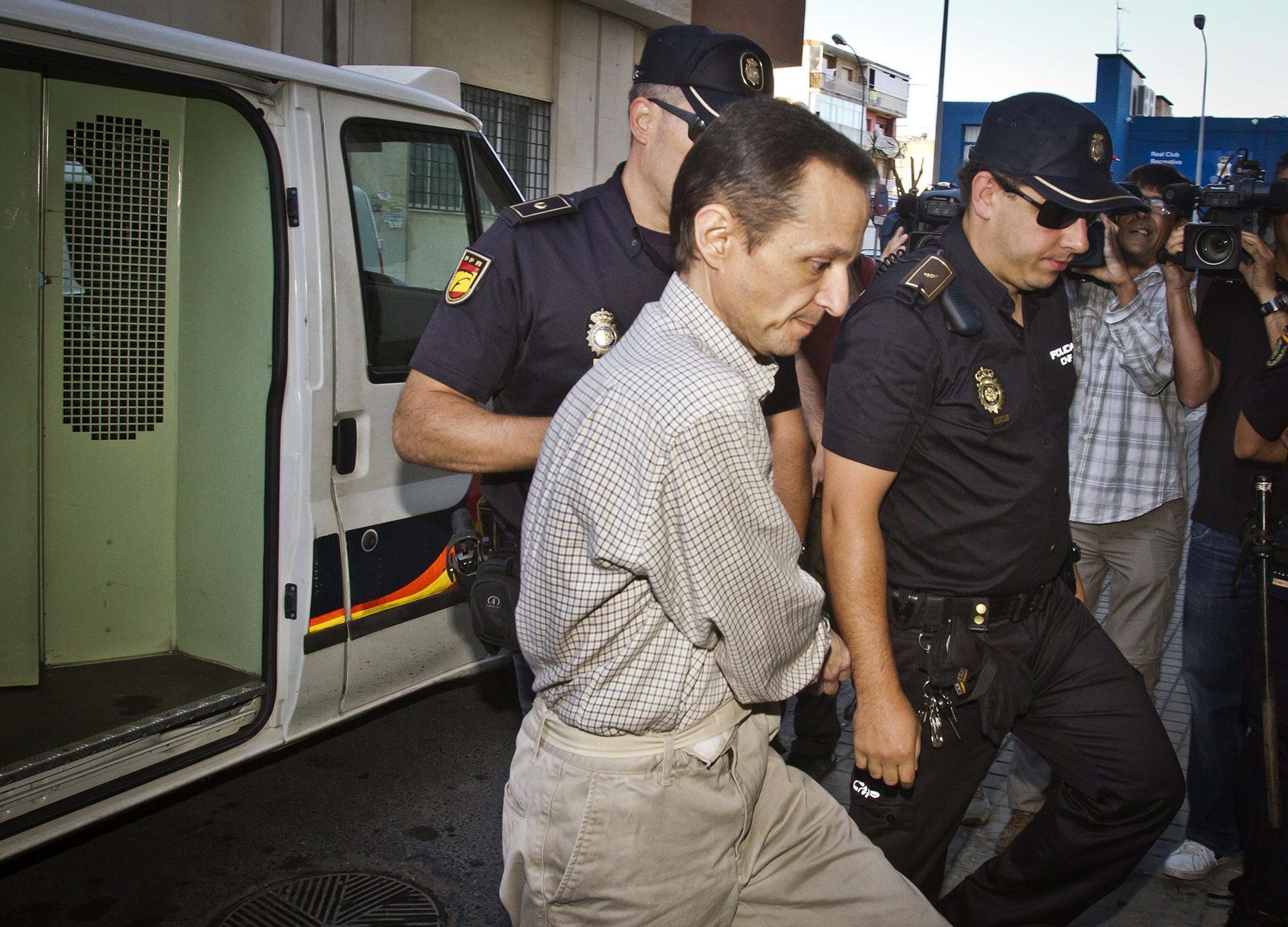 Imagen de archivo de julio de 2014 de José Bretón, condenado a 40 años de cárcel por el asesinato de sus hijos Ruth y José. EFE/Julian Pérez