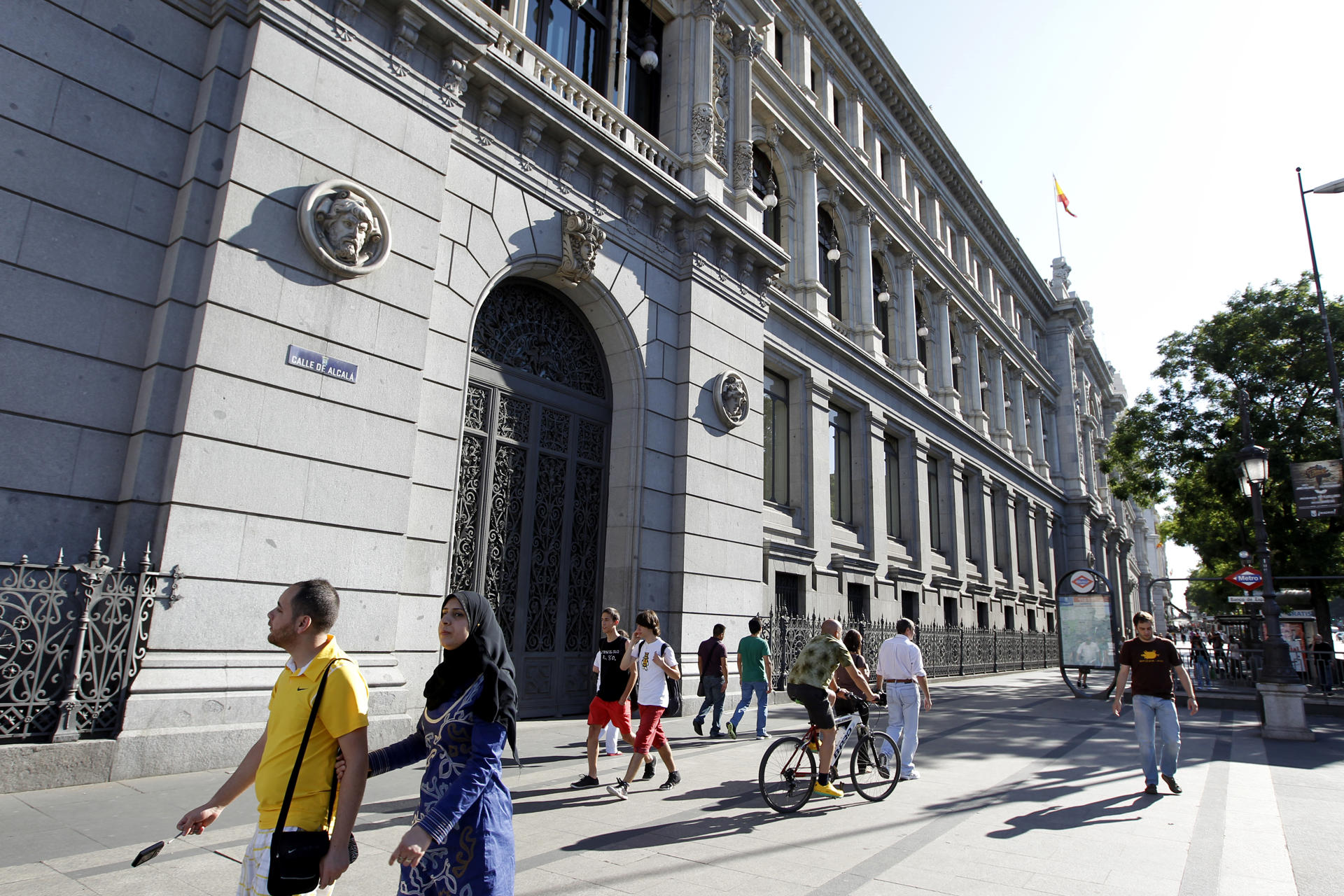 Imagen de archivo del edificio del Banco de España. EFE/J.J. Guillén/ct