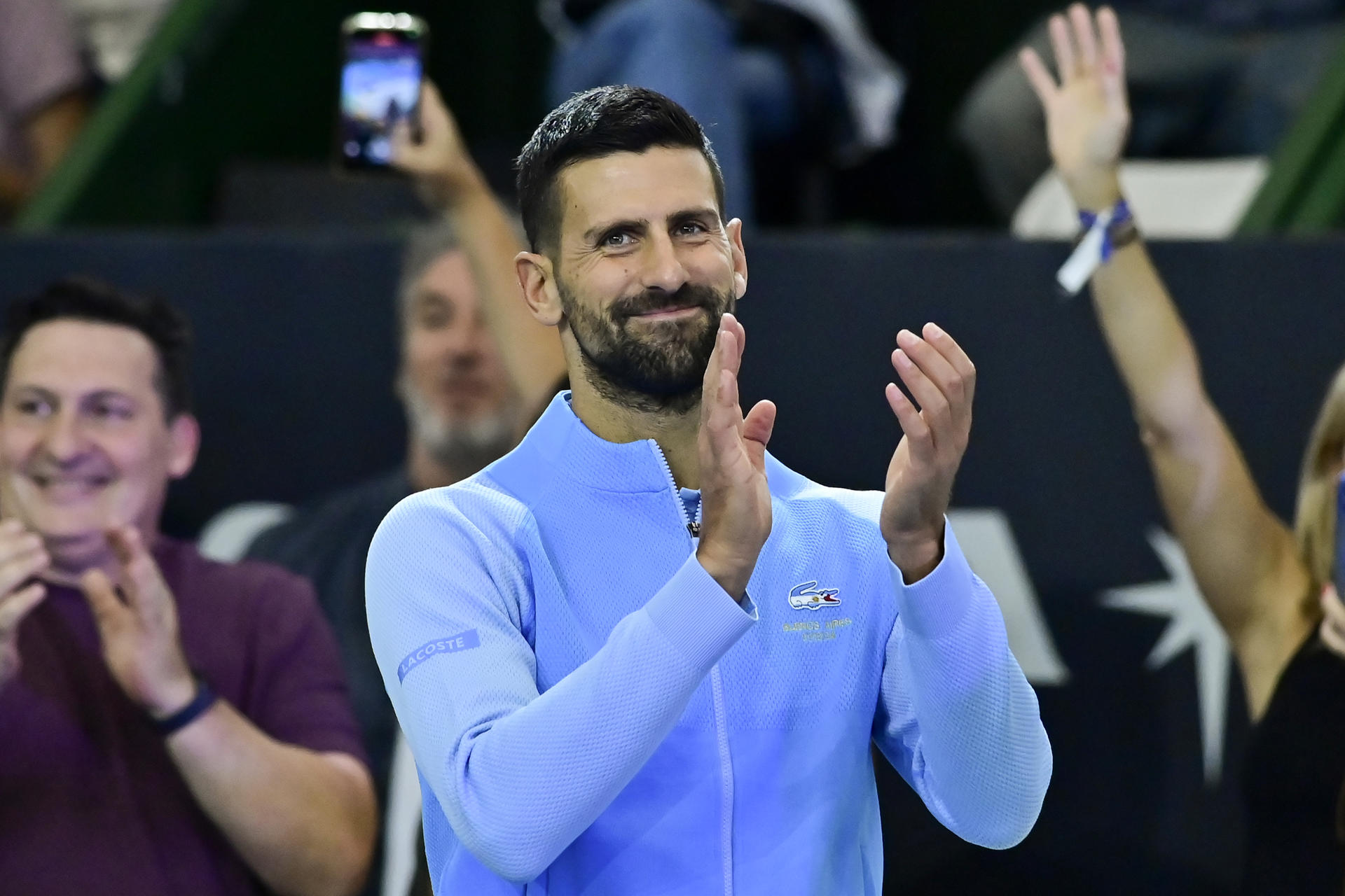 El serbio Novak Djokovic, en una imagen de archivo. EFE/ Matias Martin Campaya