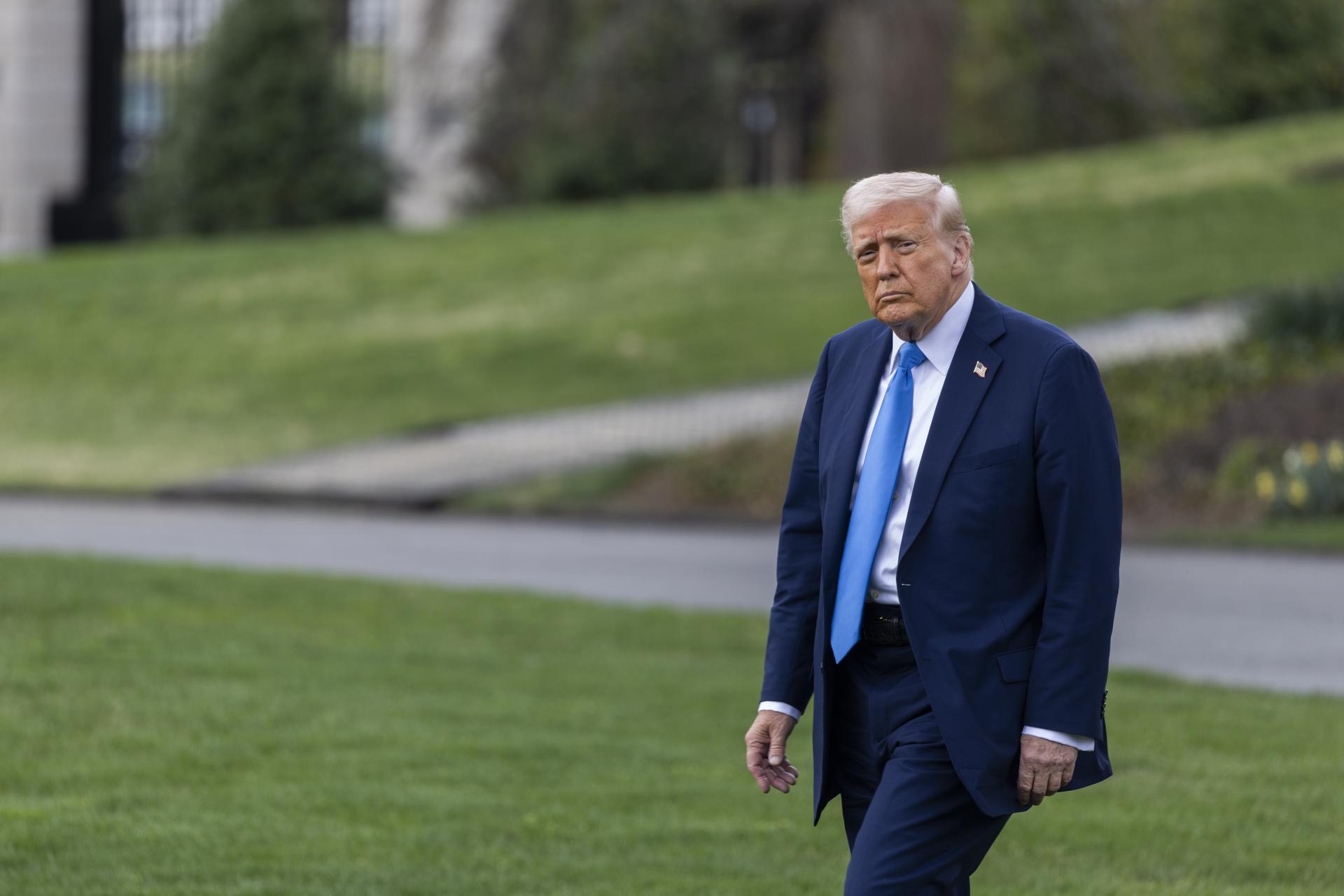 El presidente de Estados Unidos, Donald Trump. EFE/EPA/SHAWN THEW