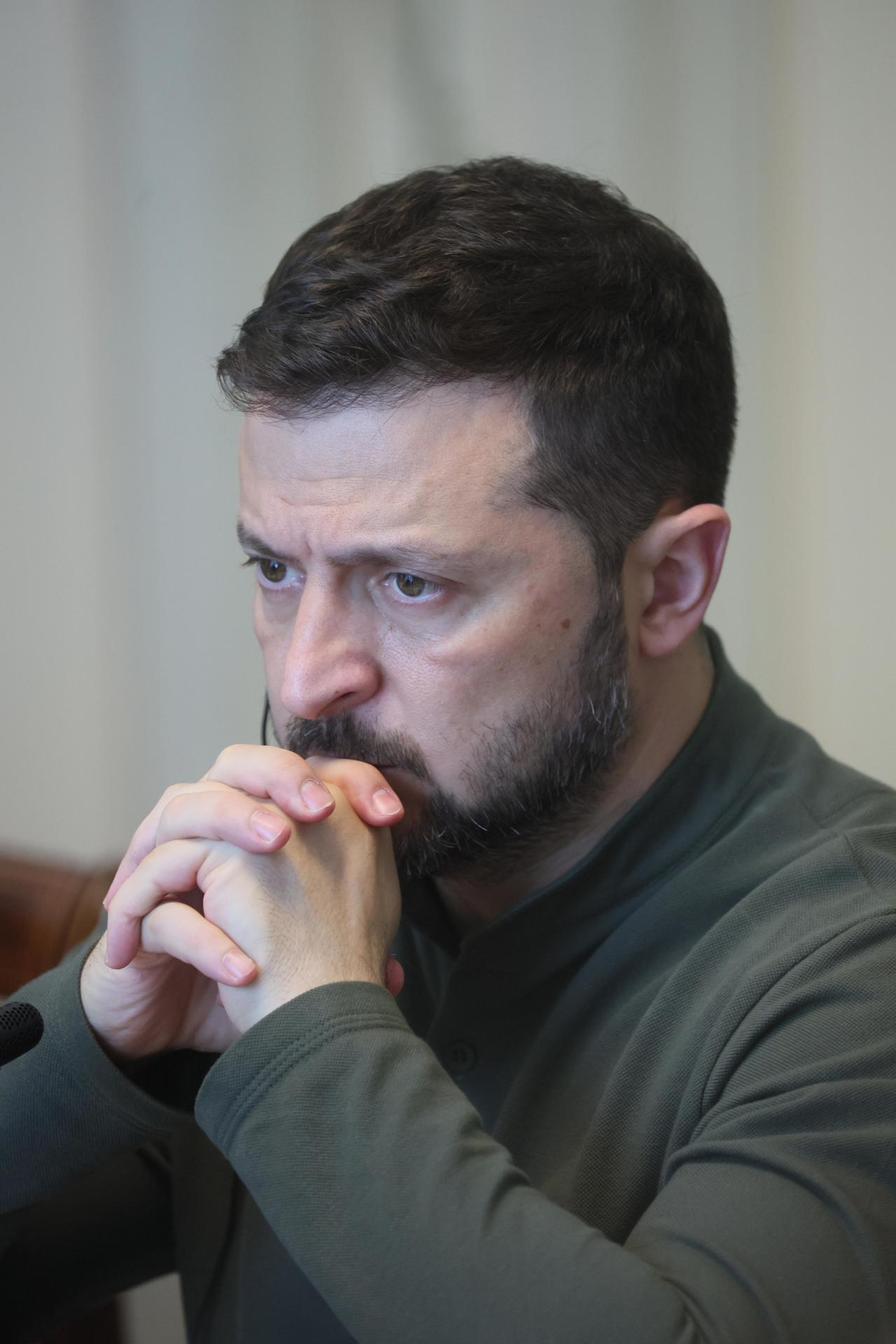 Imagen de archivo del presidente ucraniano, Volodimir Zelenski EFE/EPA/LESZEK SZYMANSKI POLAND OUT