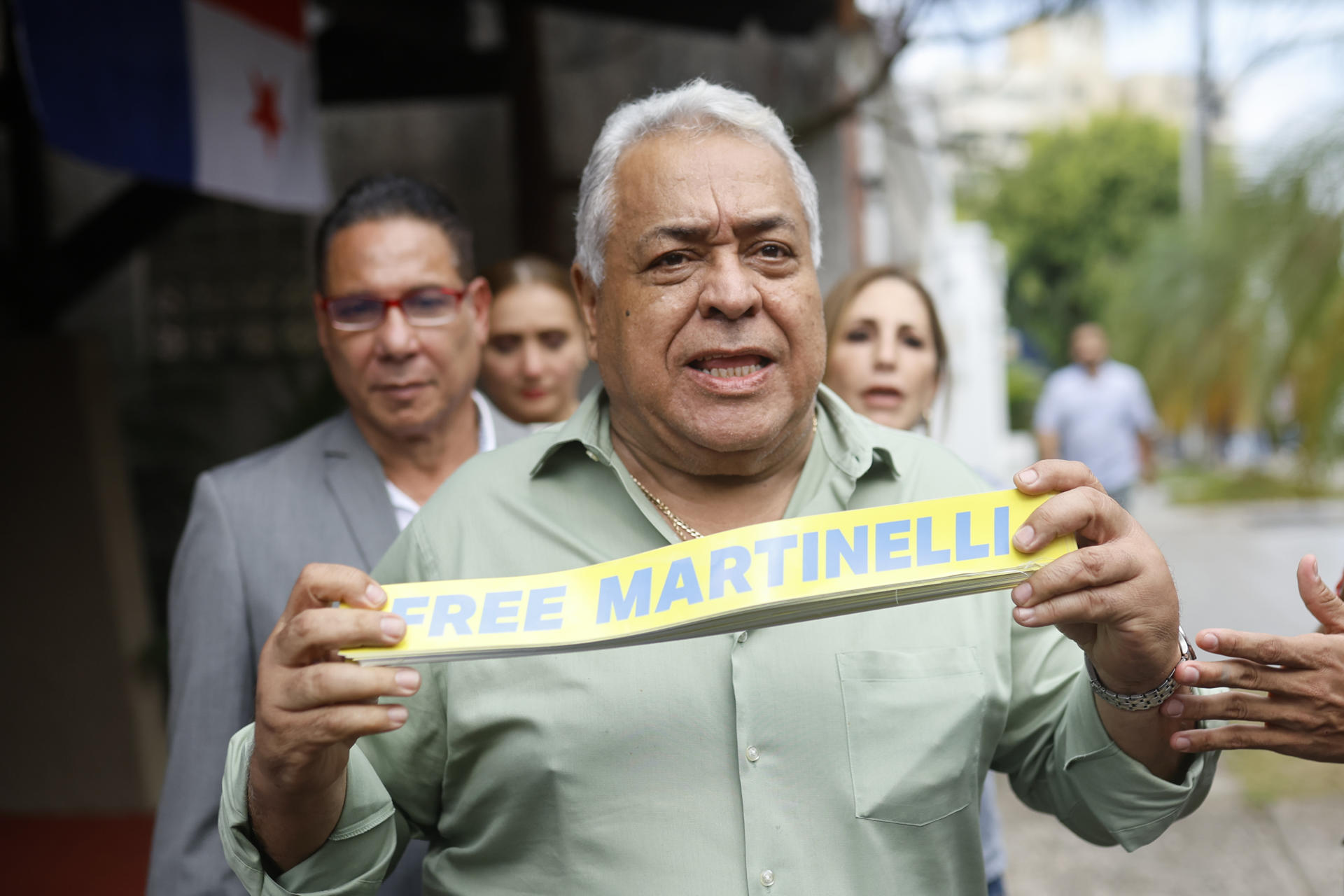 El abogado del expresidente panameño Ricardo Martinelli, Alejandro Pérez. EFE/Bienvenido Velasco
