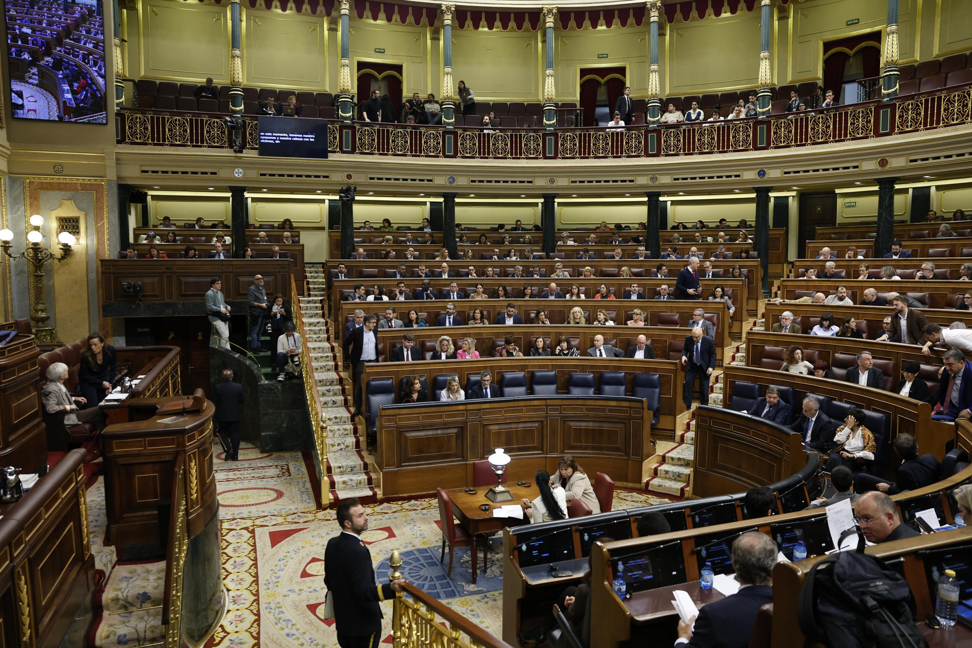 Imagen de archivo del hemiciclo del Congreso. EFE/ Chema Moya