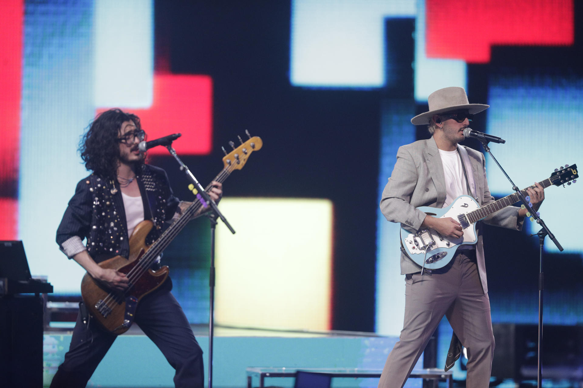 Foto de archivo de la banda colombiana Morat. EFE/ Adriana Thomasa