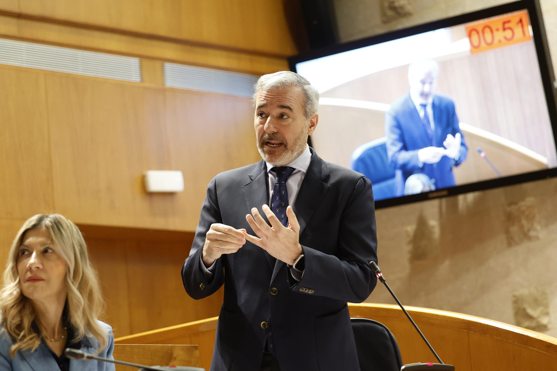 El presidente de Aragón, Jorge Azcón en una imagen de archivo. EFE/ Javier Cebollada