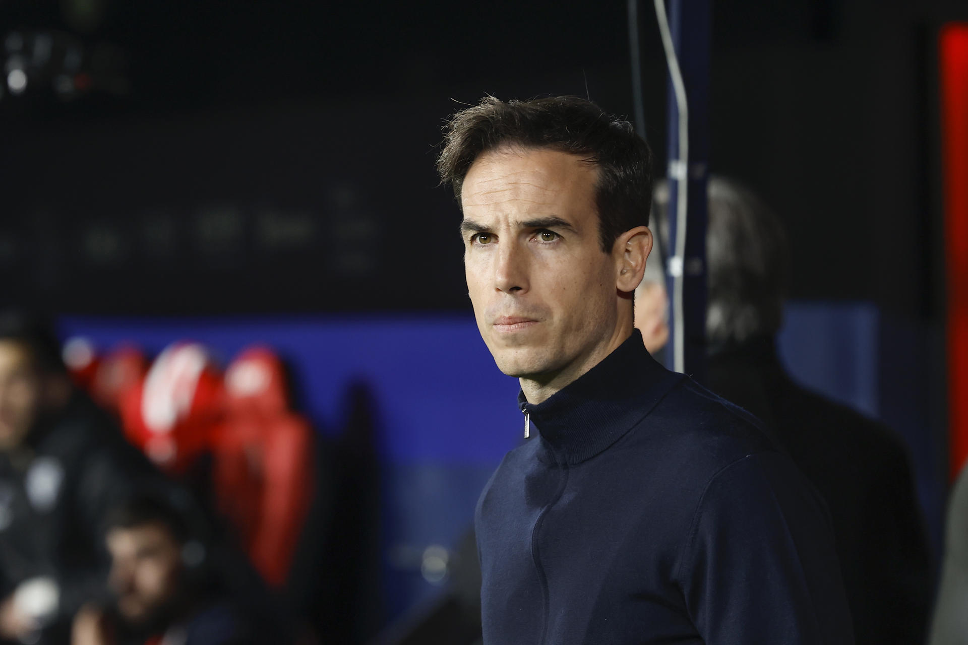 El entrenador del Rayo Vallecano, Iñigo Pérez. EFE/ Villar López