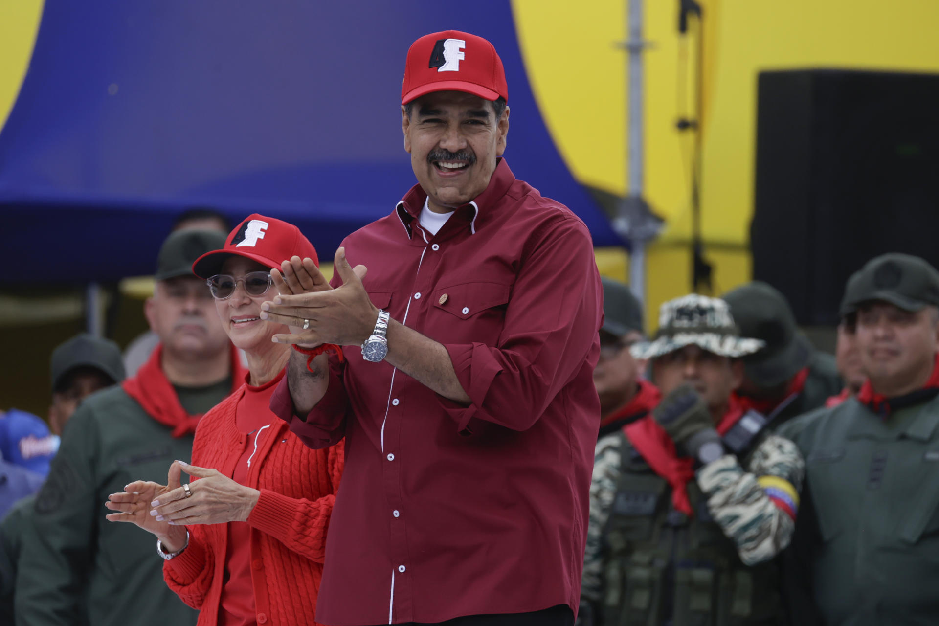 El líder chavista Nicolás Maduro en una foto de archivo. EFE/ Rayner Peña