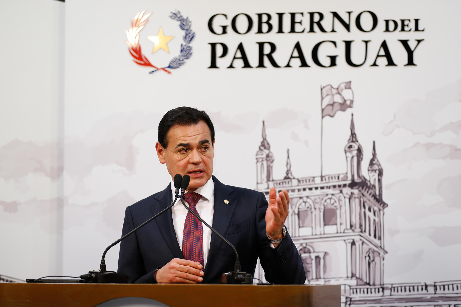 El canciller de Paraguay, Rubén Ramírez, en una foto de archivo. EFE/ Juan Pablo Pino