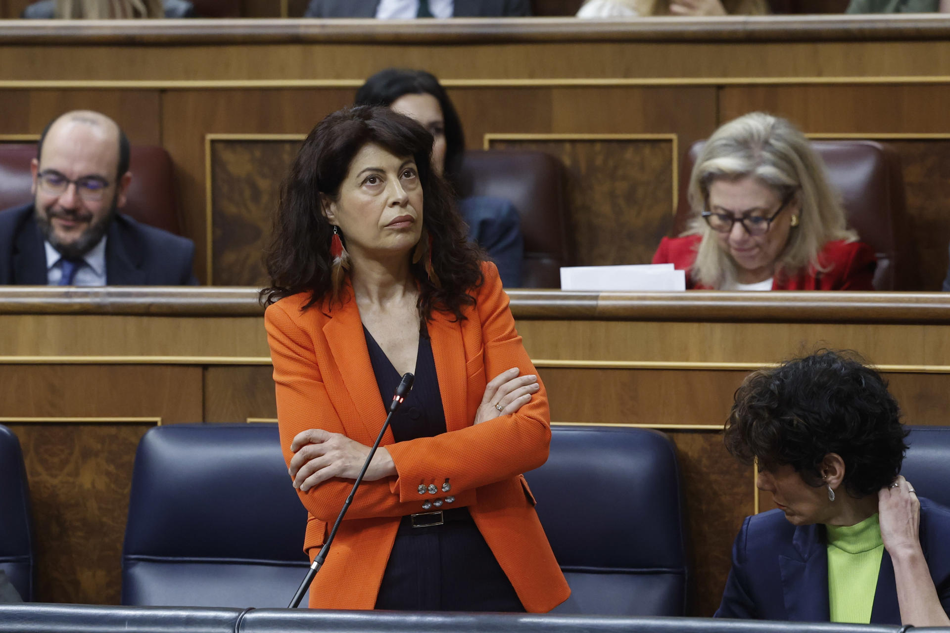 Imagen de archivo de la ministra de Igualdad, Ana Redondo. EFE/ JUAN CARLOS HIDALGO