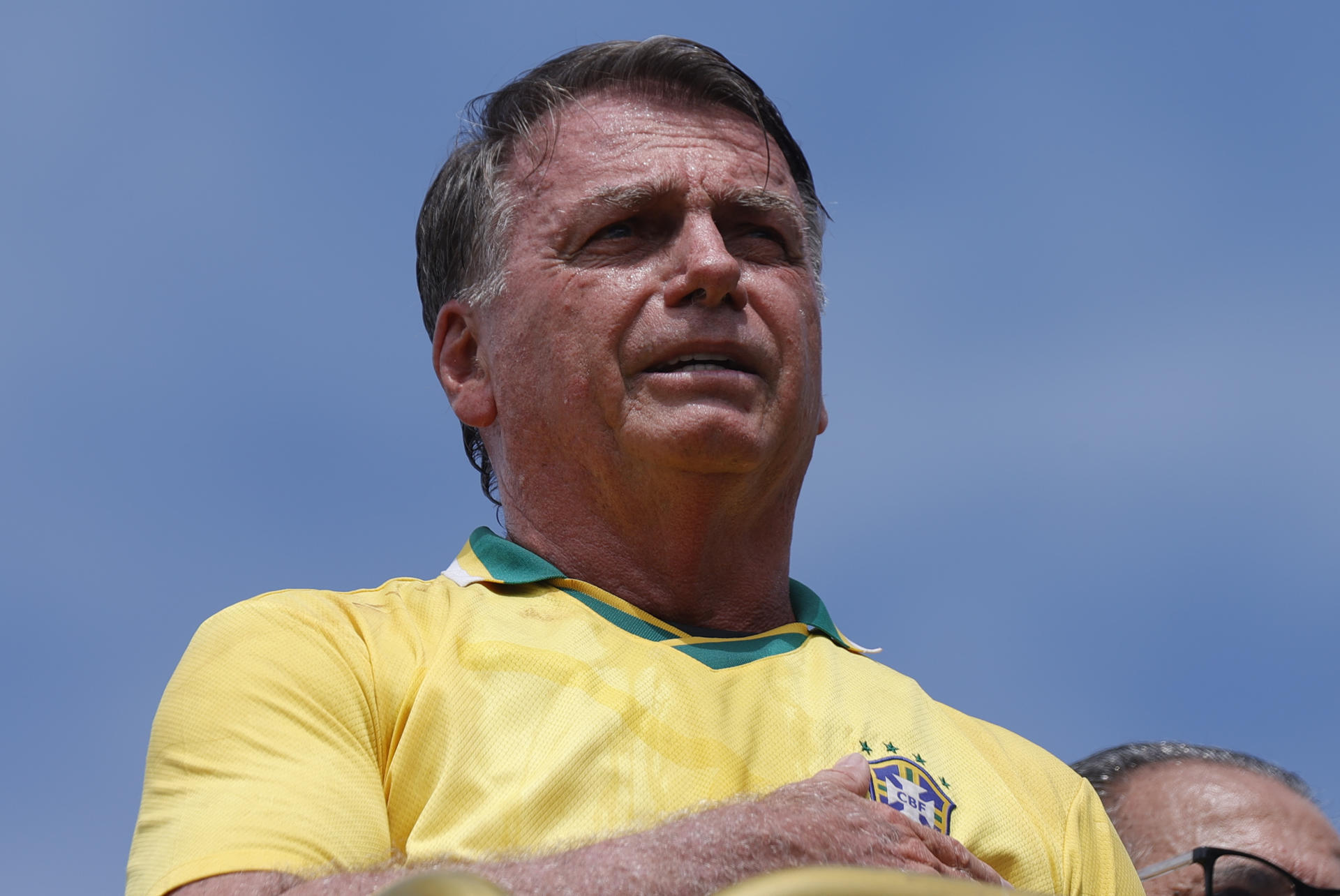 Fotografía del expresidente de Brasil Jair Bolsonaro. EFE/ Andre Coelho