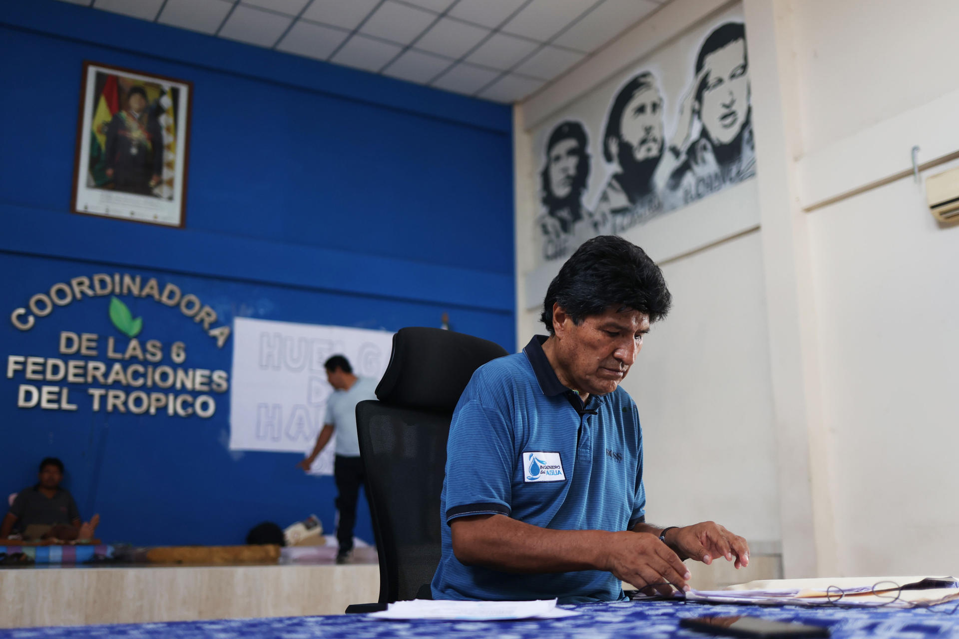 Fotografía de archivo del expresidente Evo Morales (2006-2019). EFE/Luis Gandarillas