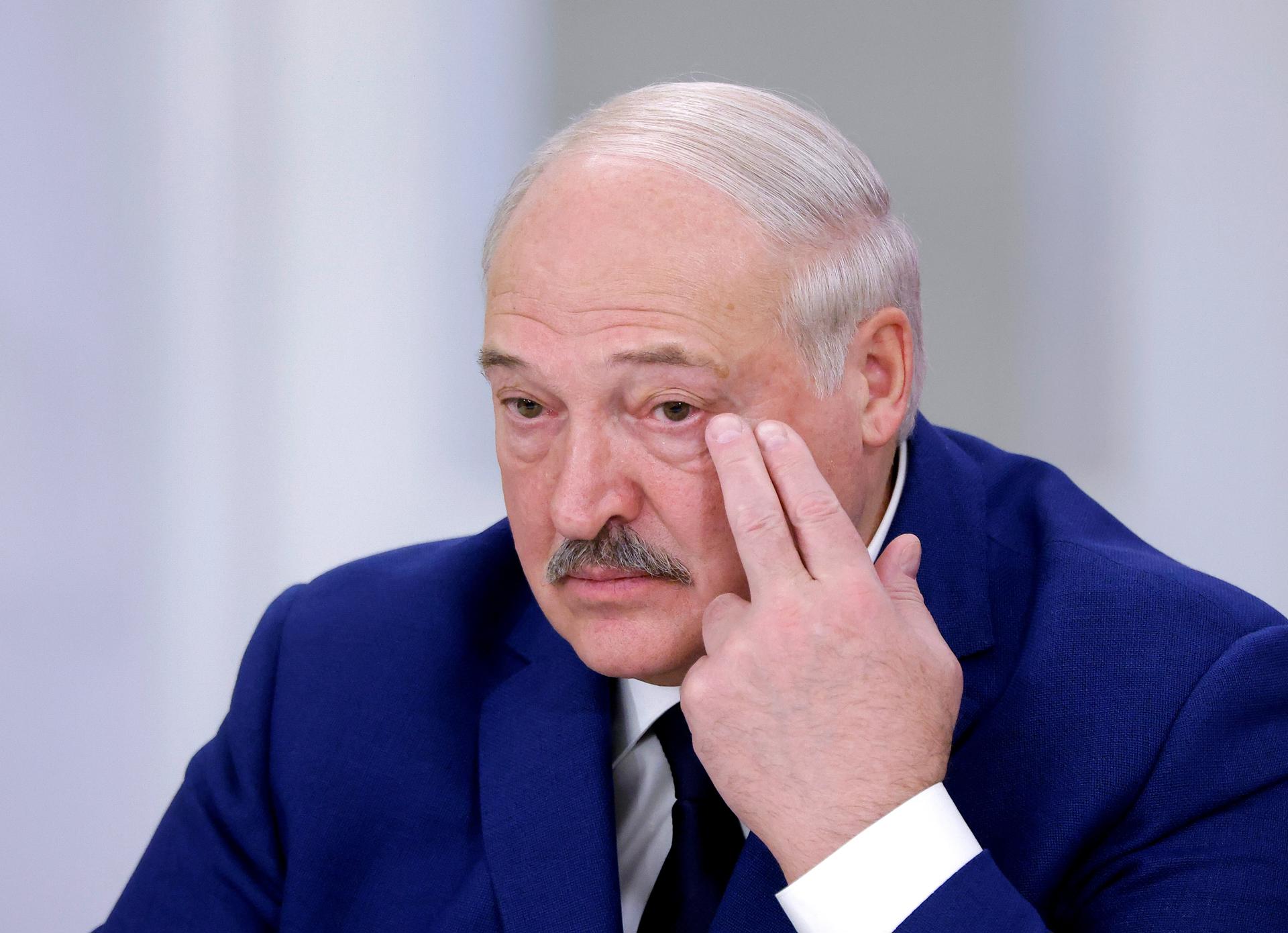 Foto de archivo del presidente de Bielorrusia, Alexandr Lukashenko. EFE/EPA/MAXIM SHEMETOV/POOL