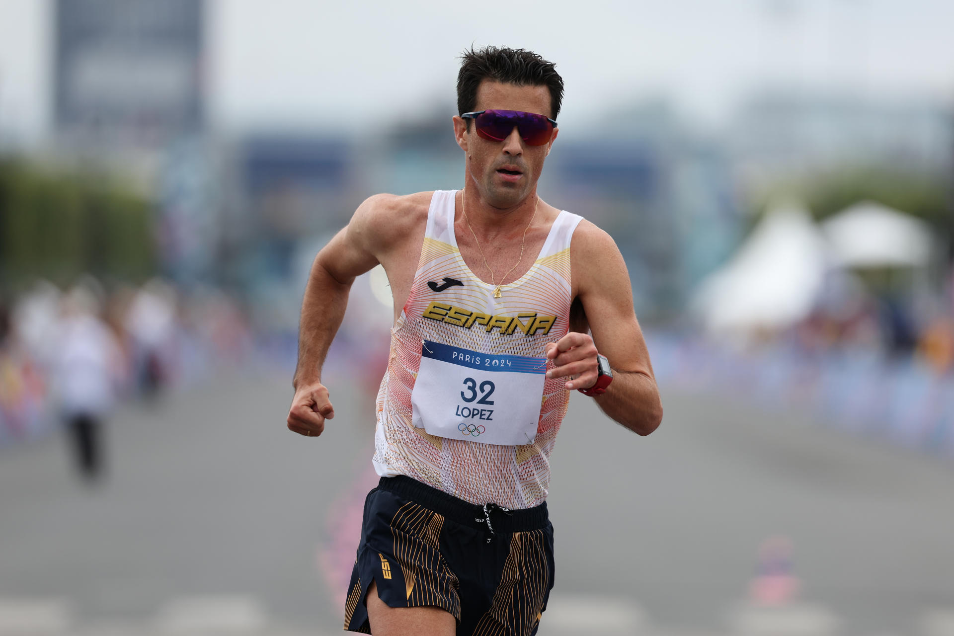 Foto de archivo del atleta murciano Miguel Ángel López, que se ha proclamado campeón de España de los 35 km marcha. EFE/ Miguel Gutiérrez