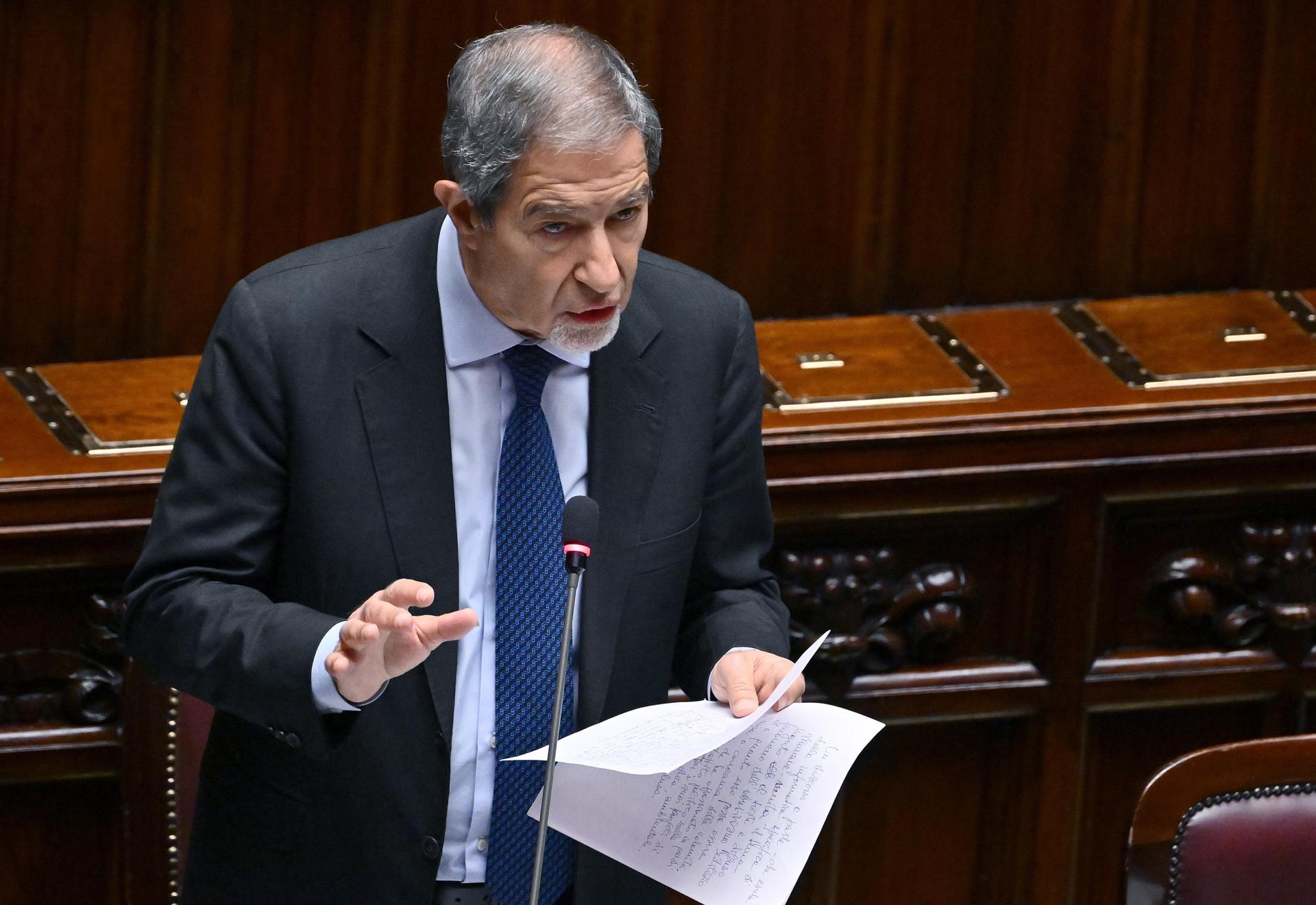 Imagen de archivo de Nello Musumeci. EFE/EPA/ETTORE FERRARI ITALY OUT