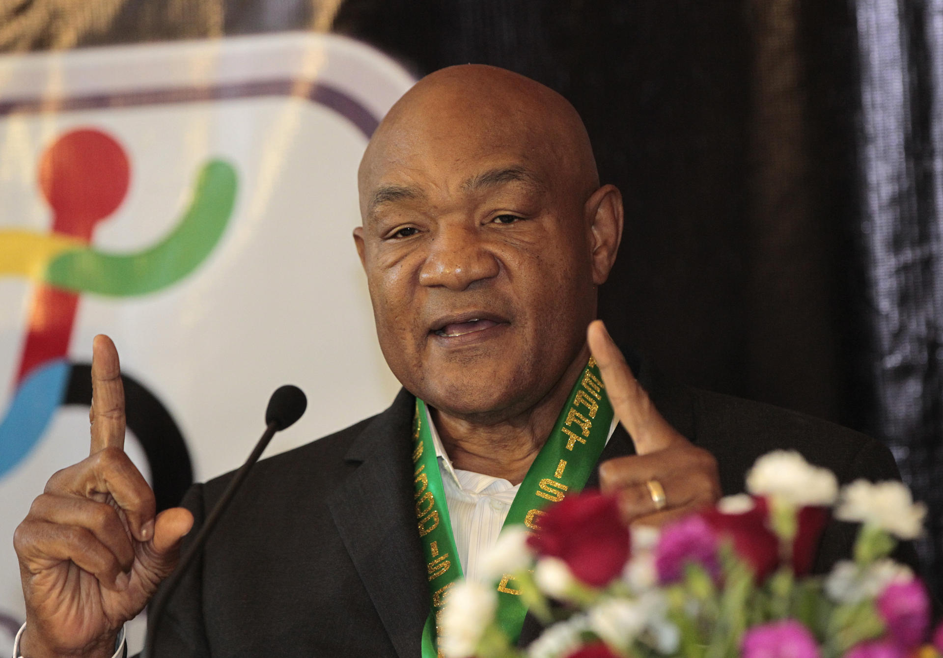 Fotografía de archivo del boxeador estadounidense George Foreman. EFE/ Mario Guzmán